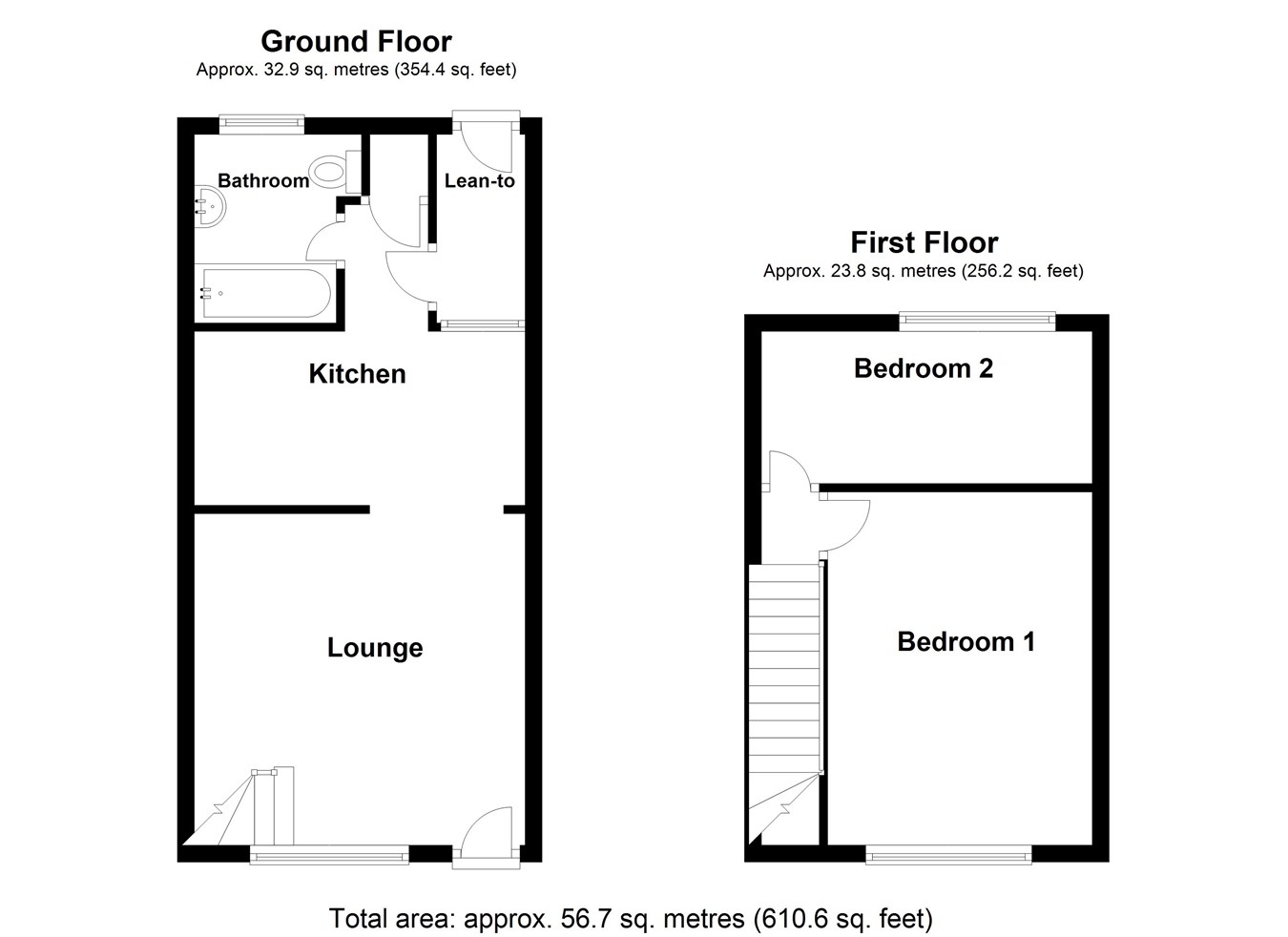 Whin Common Road, Tottenhill, King's Lynn PE33, 2 bedroom terraced
