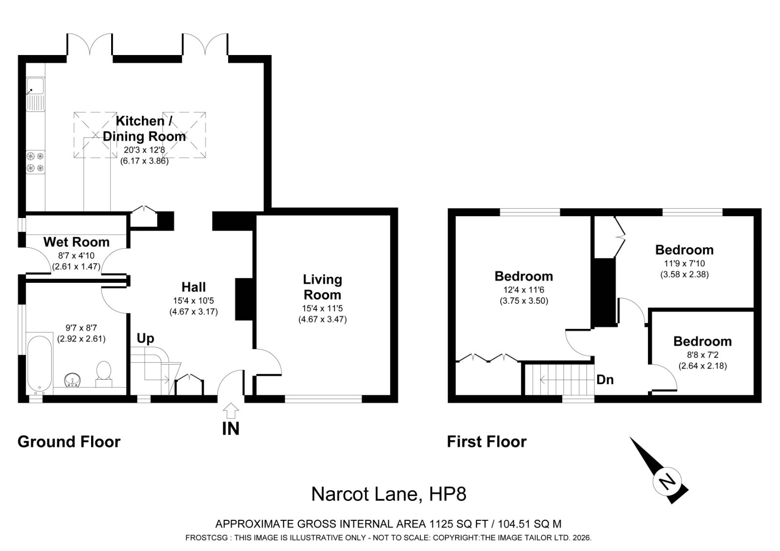 33, Narcot Lane, Buckinghamshire floorplan