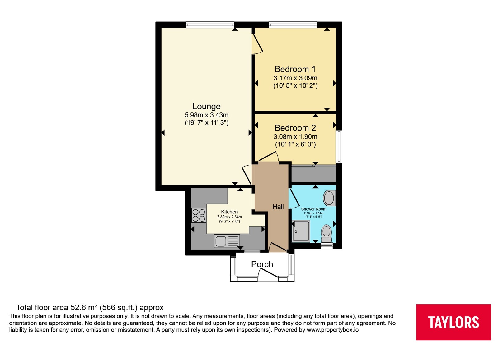 5A,, Perry Orchard, Gloucester floorplan