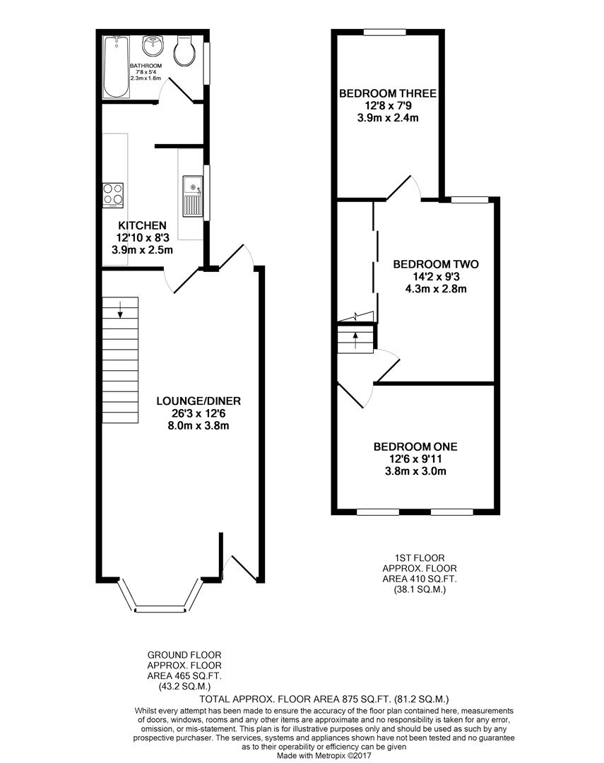 Kings Road, Caversham, Reading RG4, 3 bedroom terraced house for sale