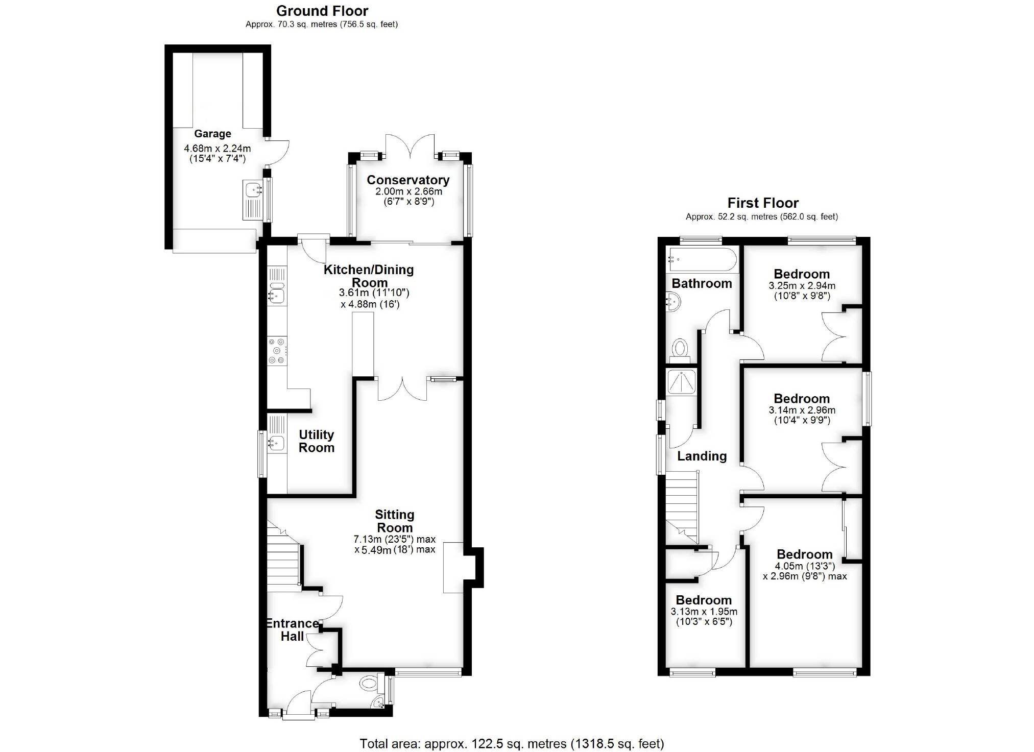 Halsey Drive, Hitchin, Hertfordshire SG4, 4 bedroom detached house for