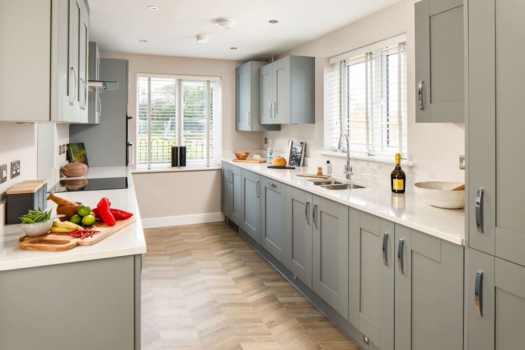 Property 2 of 13. A Taylor Wimpey Kitchen Makes Meal Preparation Easy