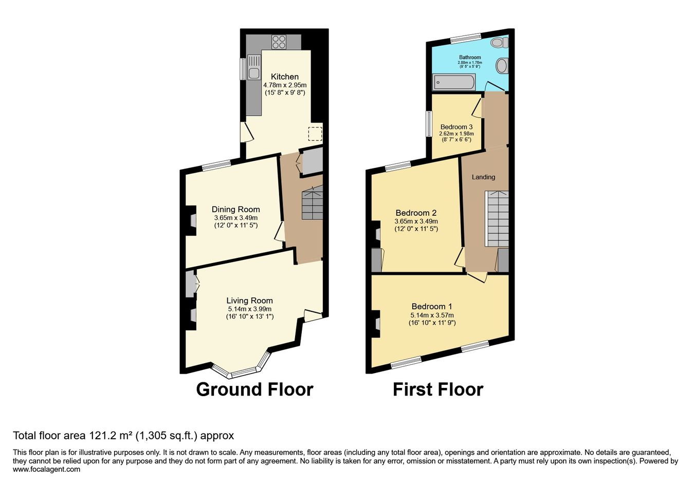 Cliff Sea Grove, Herne Bay floorplan