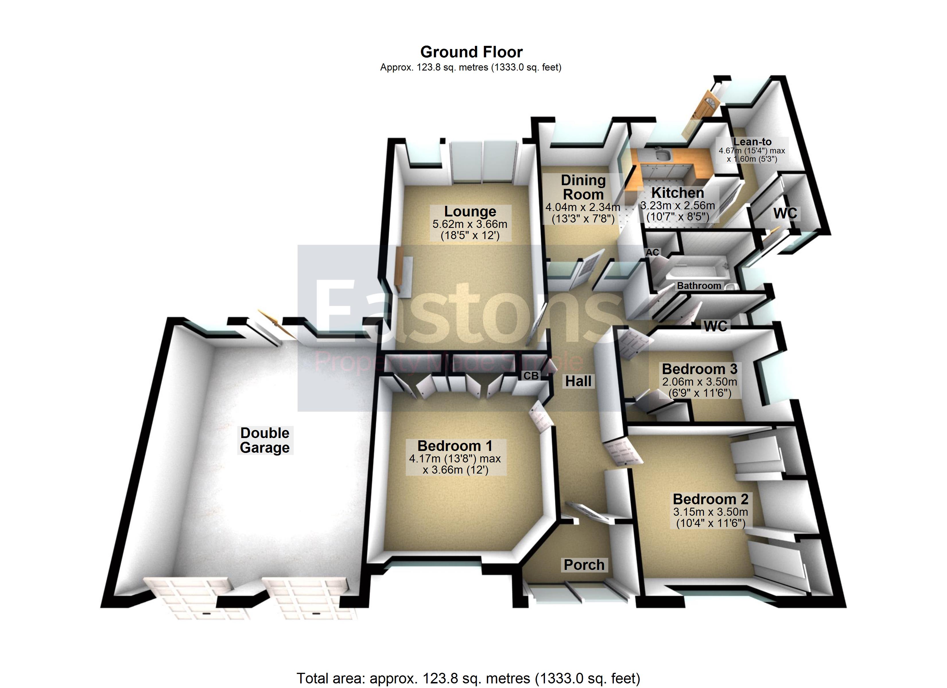 3 Bedrooms Detached bungalow for sale in Montrouge Crescent, Epsom KT17