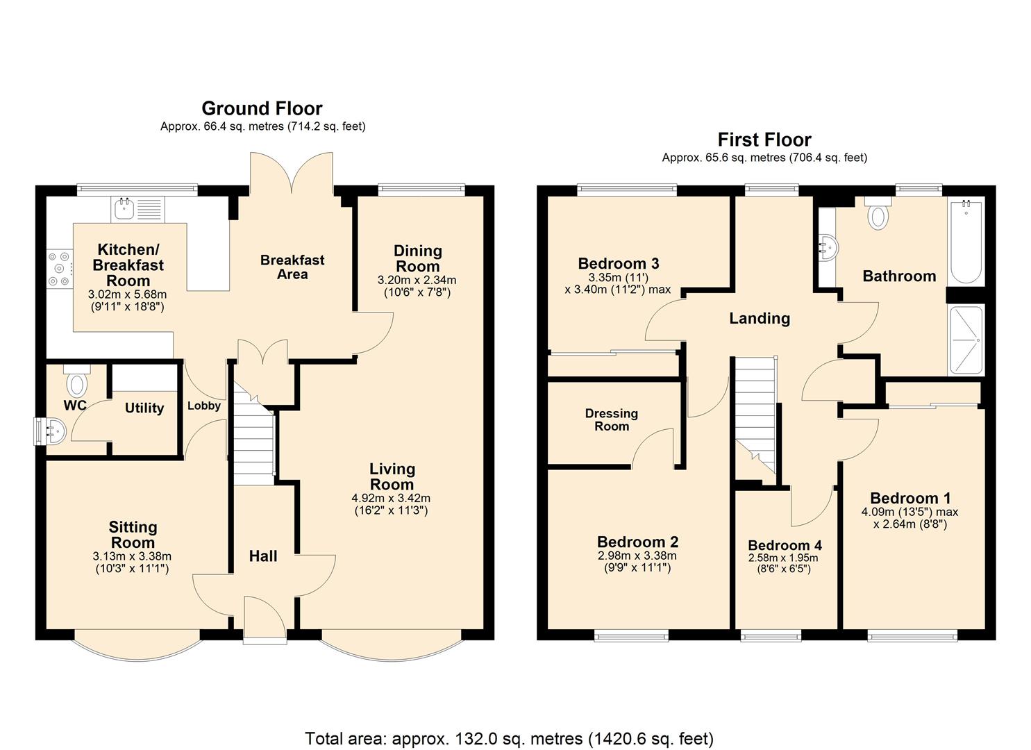 2, Yewtree Drive, Hull floorplan