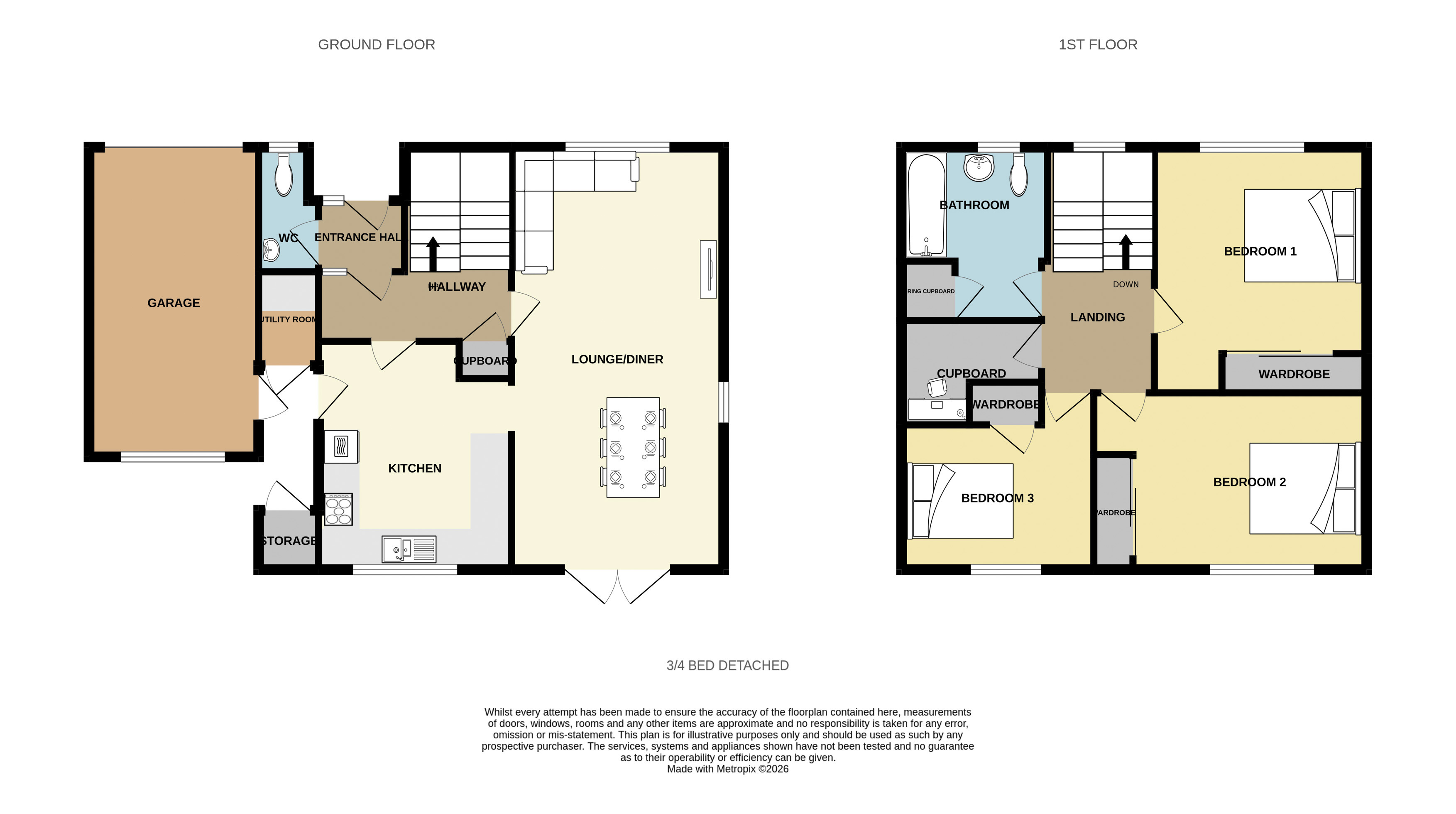 3, Penhaligon Close, Cornwall floorplan
