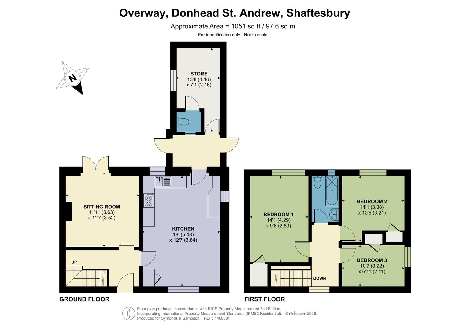 Overway, Shaftesbury floorplan