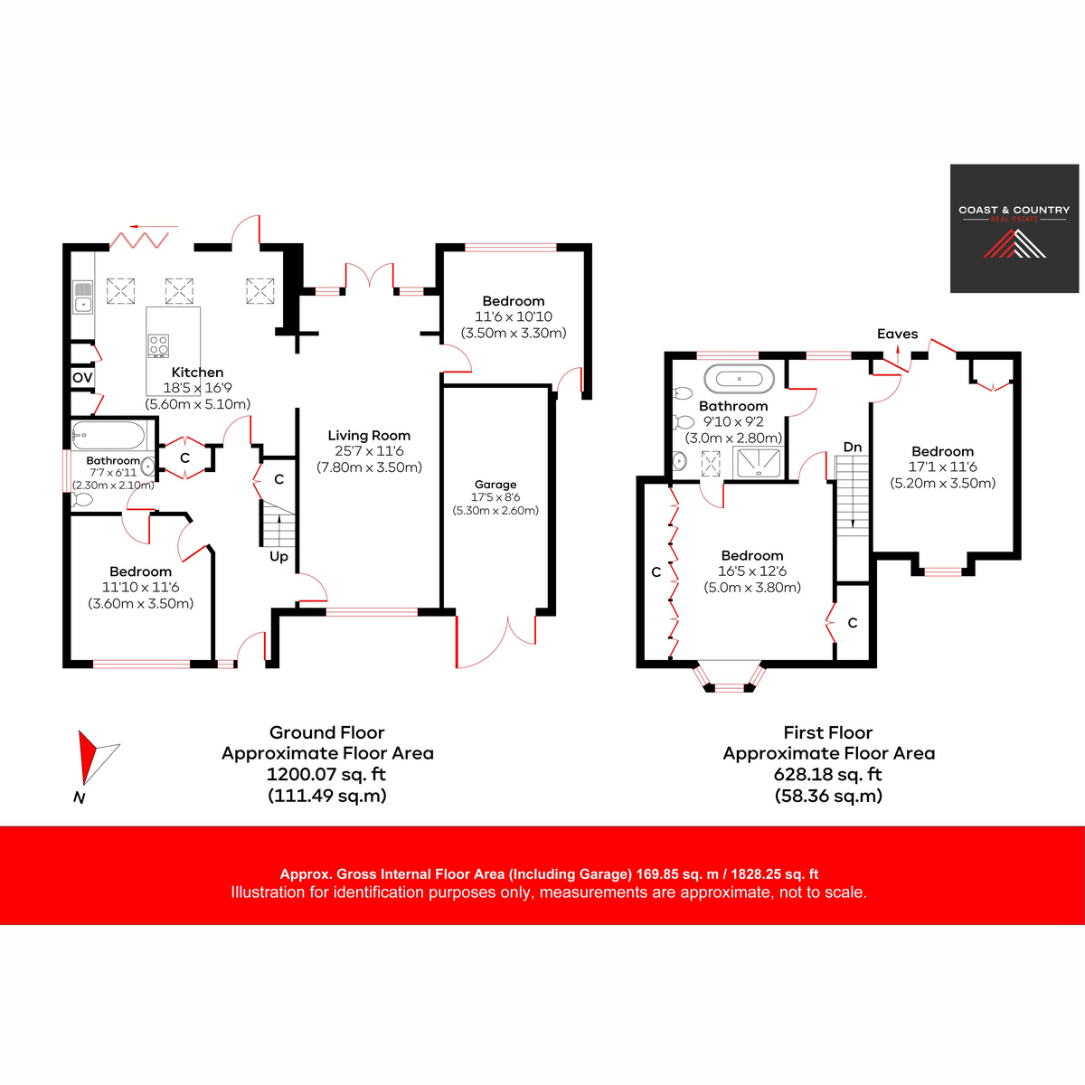 21, Ilex Way, Worthing floorplan