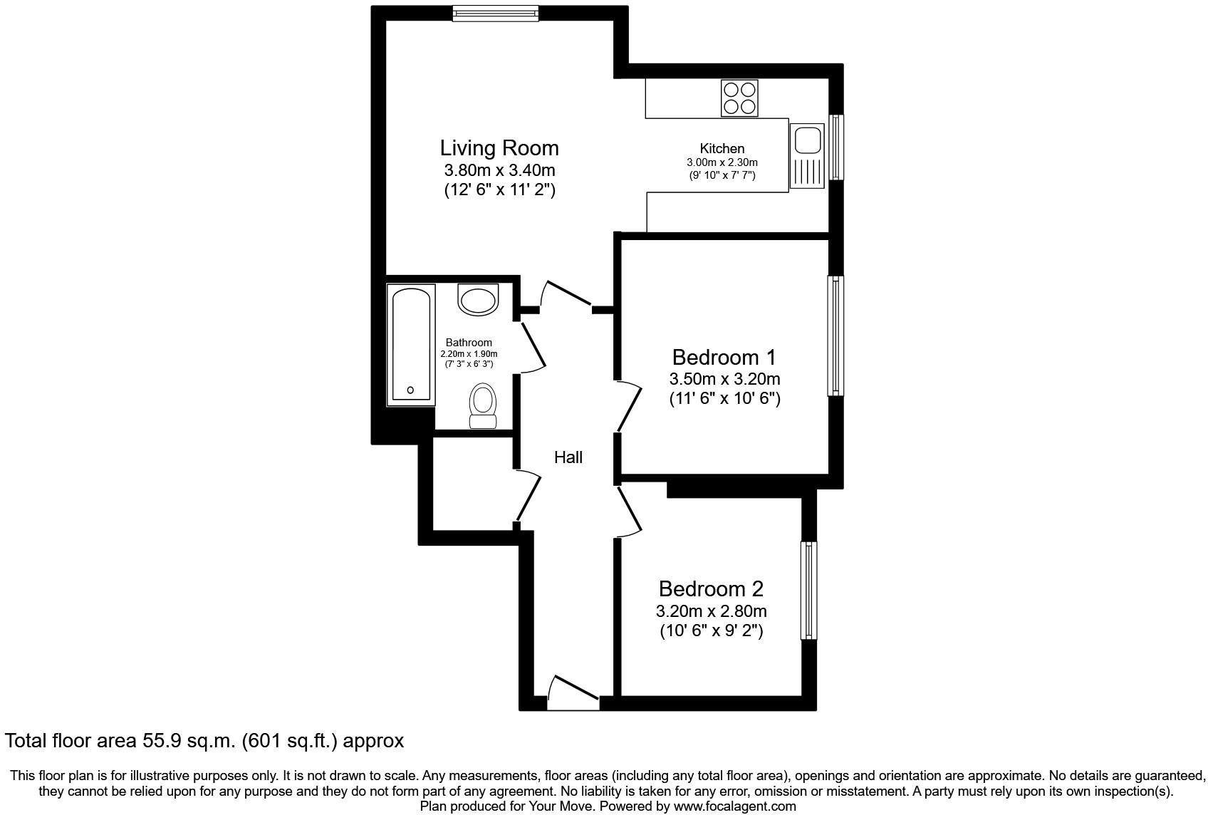 Featherbed Lane, Hemel Hempstead, HP3 floorplan