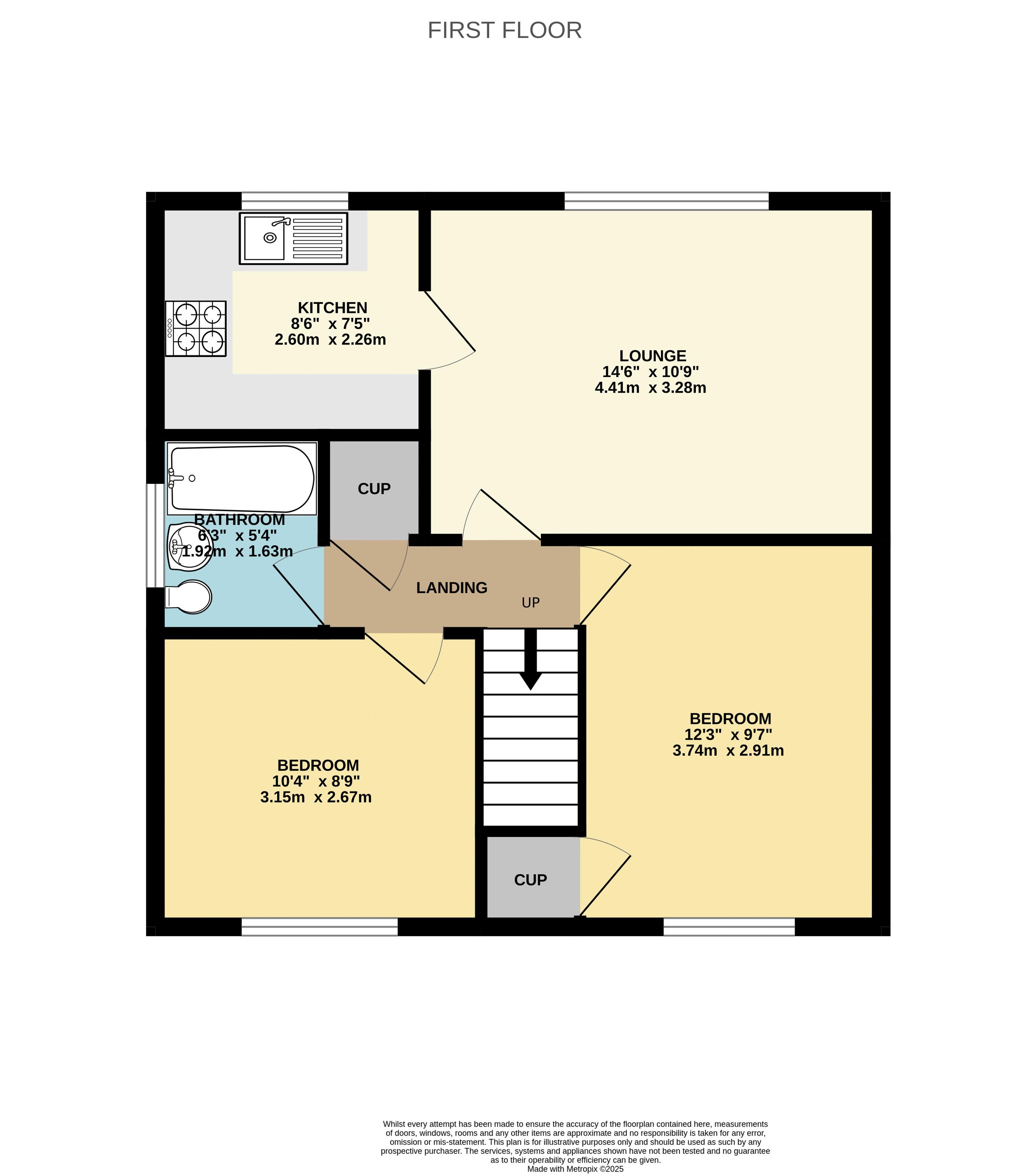 20, Rileston Place, Scunthorpe floorplan