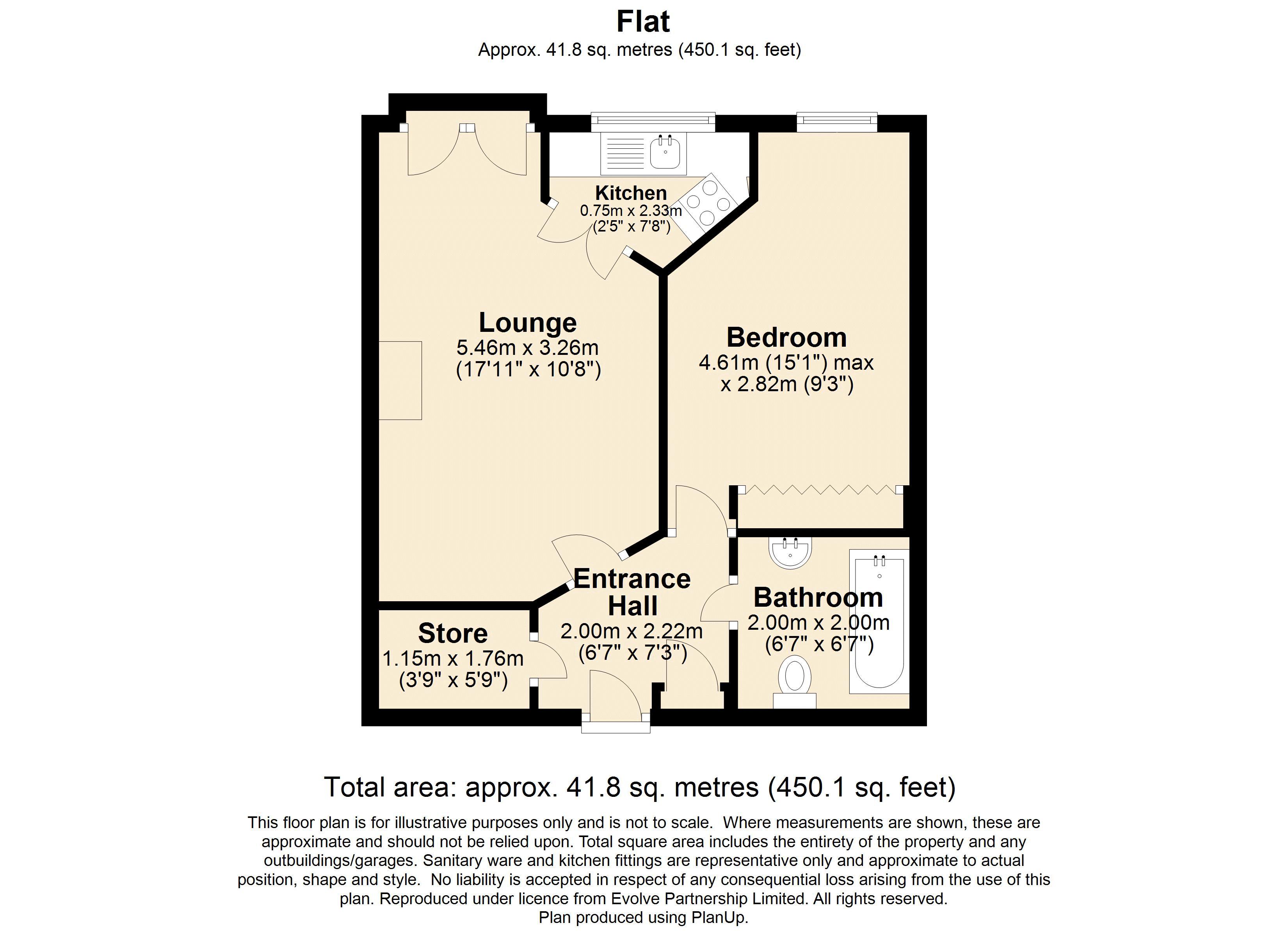 Strand Court (Bideford ), Bideford EX39, 1 bedroom flat for sale