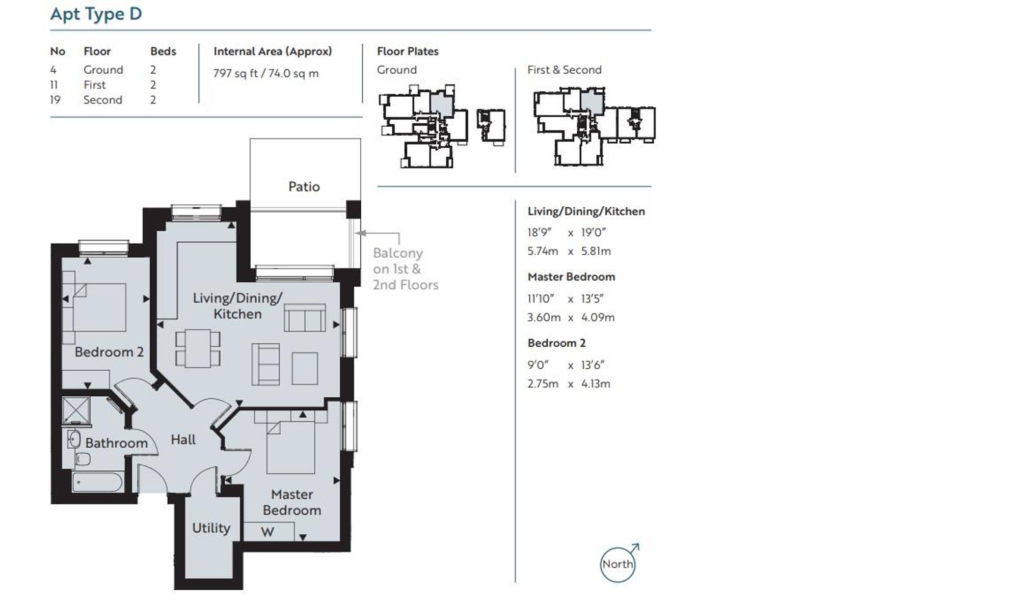 Flat 4, Lindfield Place, Worthing floorplan