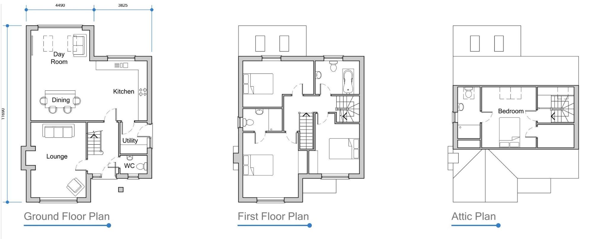 Plot 86, 9 Twidale Lane, Laceby, DN37 7FN, Laceby floorplan