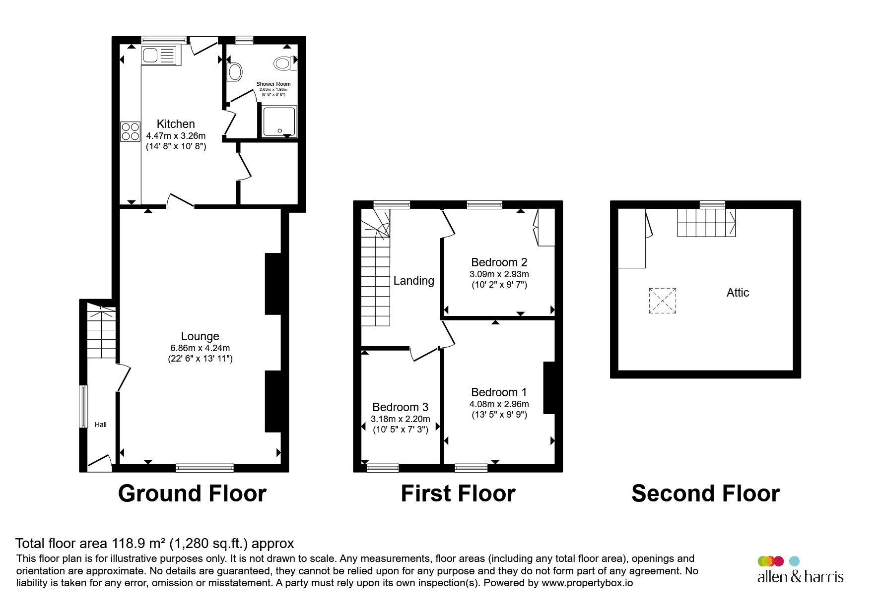 10, Harold Street, Pontyclun floorplan