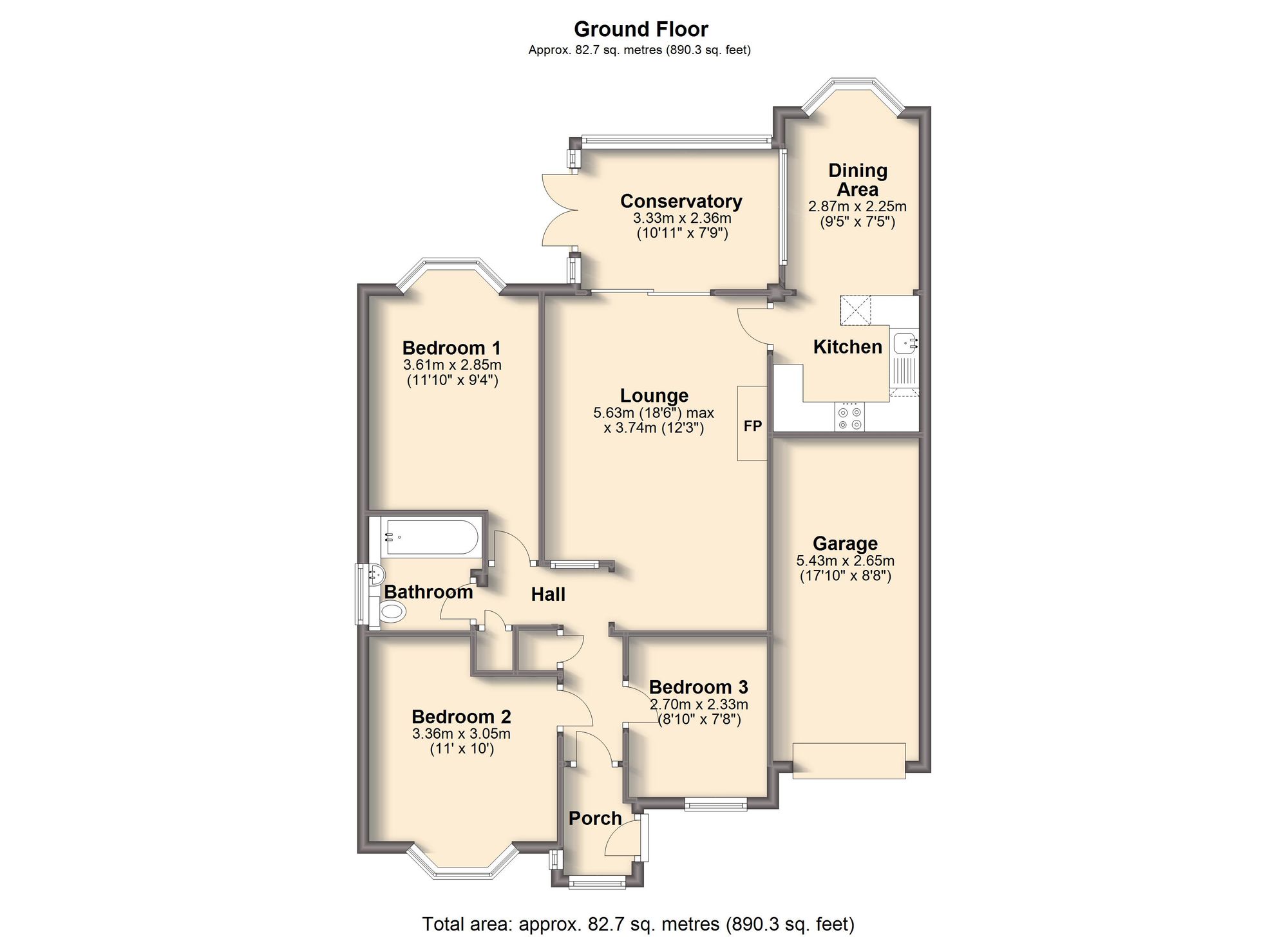 Sorby Way, Wickersley S66, 3 bedroom detached bungalow for sale