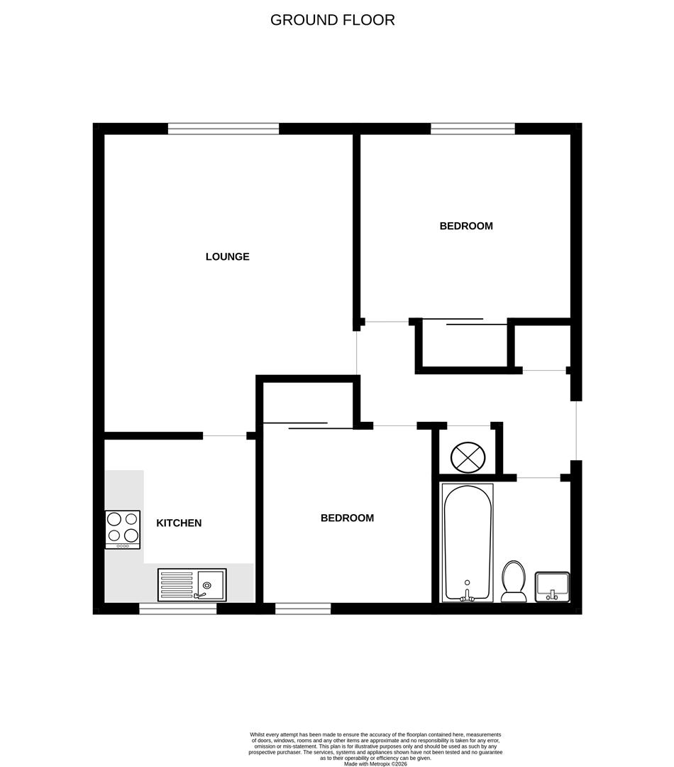 5, Holm Dell Court, Inverness floorplan