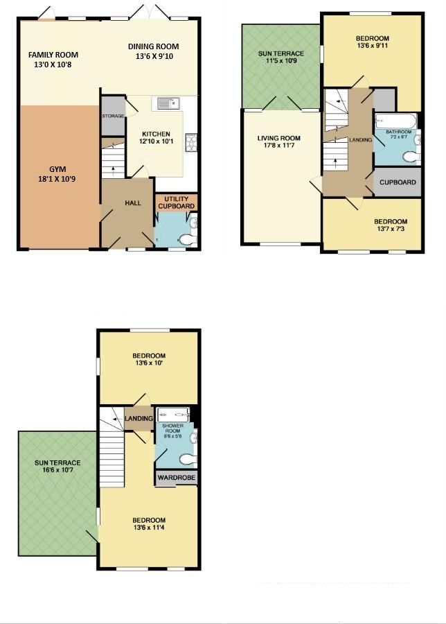 11 Elderberry Close, Romford floorplan
