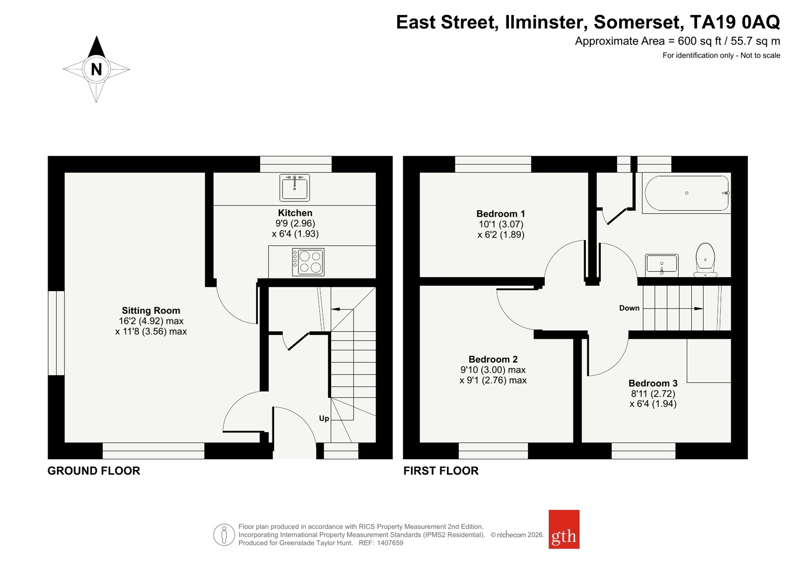 63, East Street, Somerset floorplan