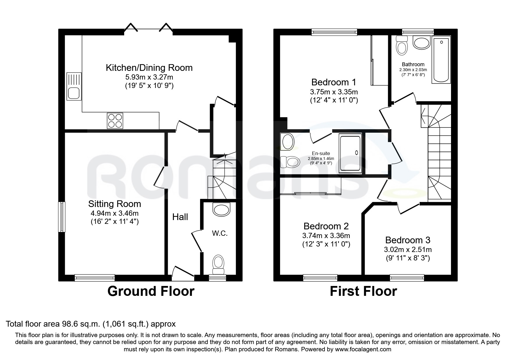 1, Stowe Place, Crowthorne floorplan