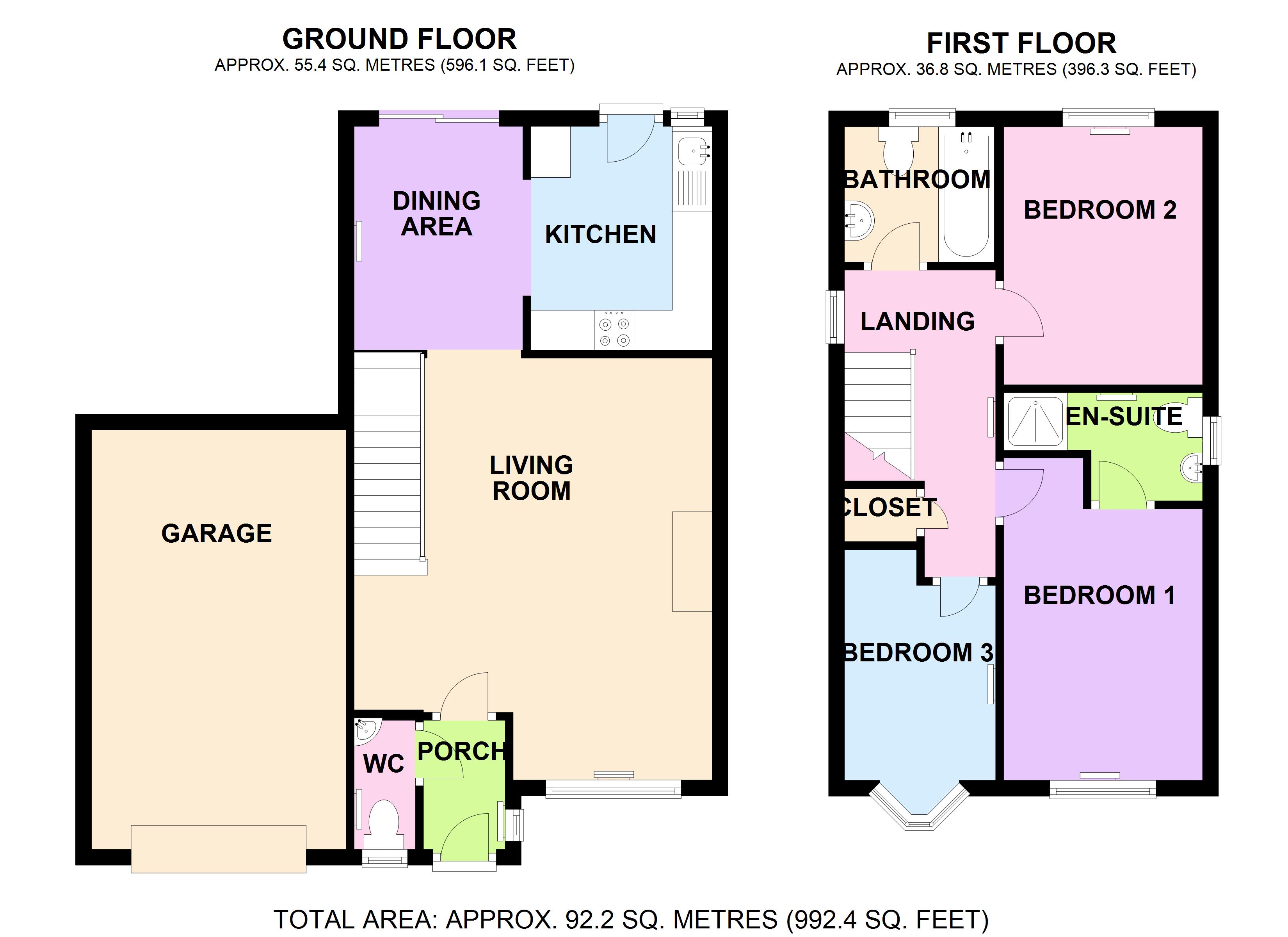 3 Bedrooms Detached house for sale in Park Close, Ryhill, Wakefield, West Yorkshire WF4