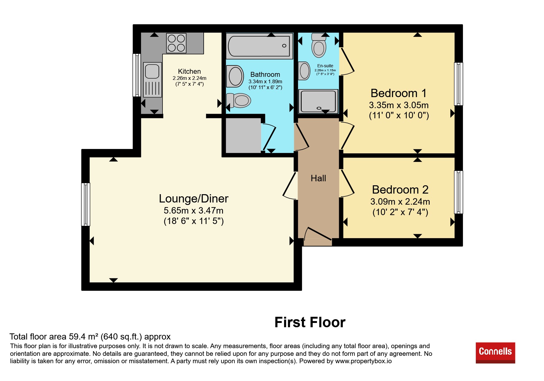Apartment 36, Jackwood Court, Jackwood Way, TUNBRIDGE WELLS floorplan