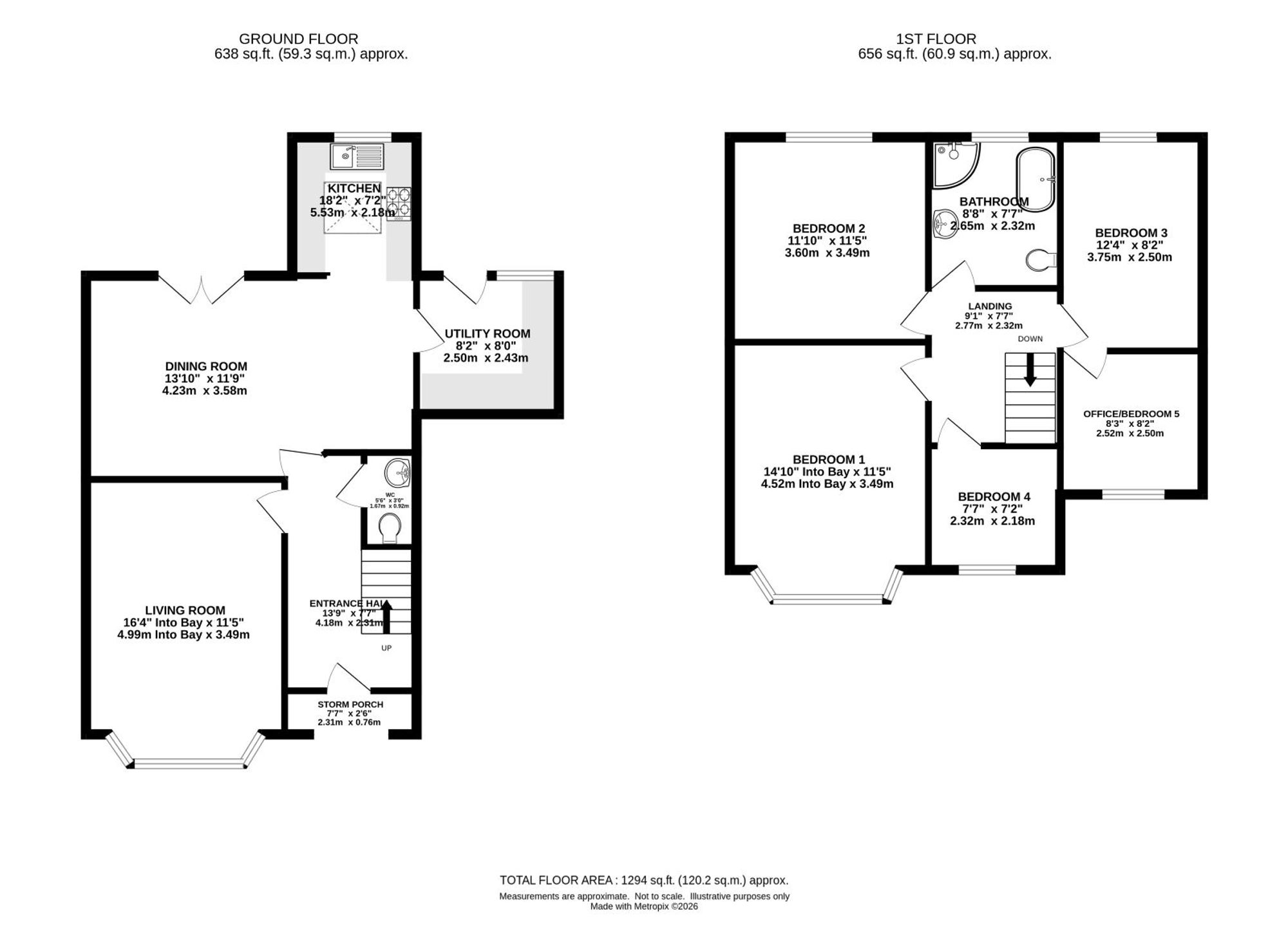 17 St. Hildas Road, Manchester floorplan