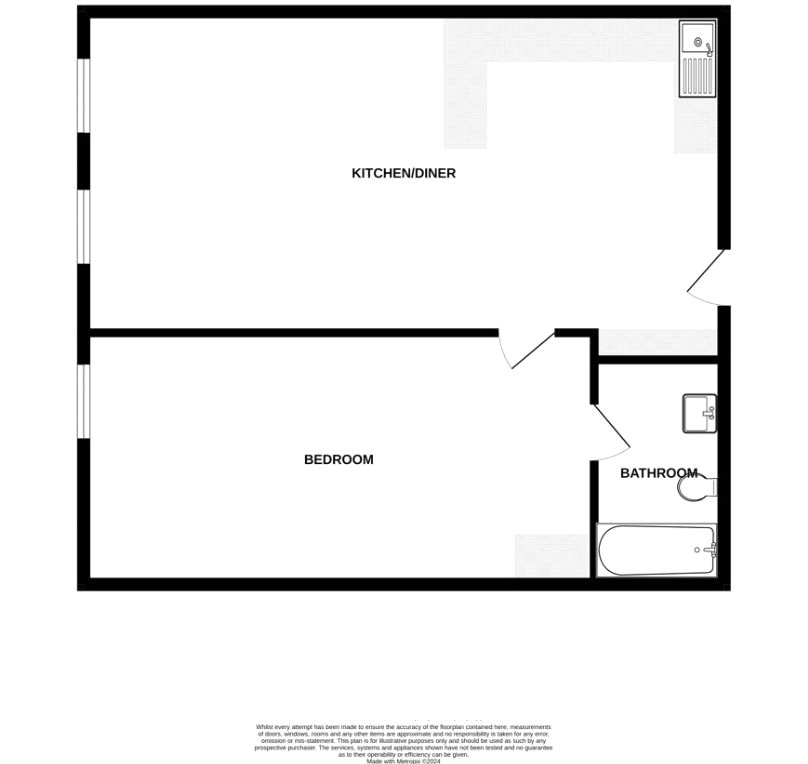 26 Zenith House, 3, Rye Close, Hampshire floorplan