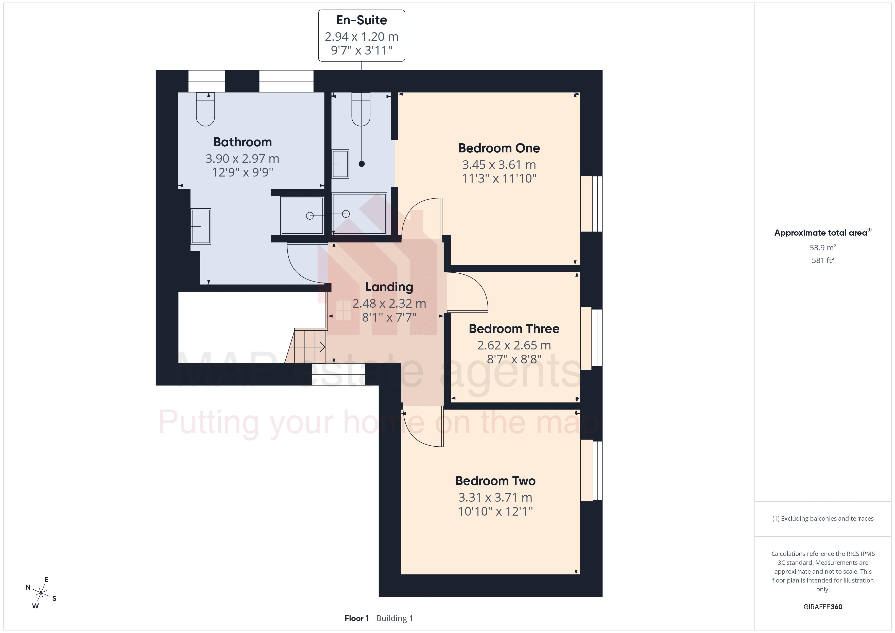 1 Pennance Villa, Redruth floorplan
