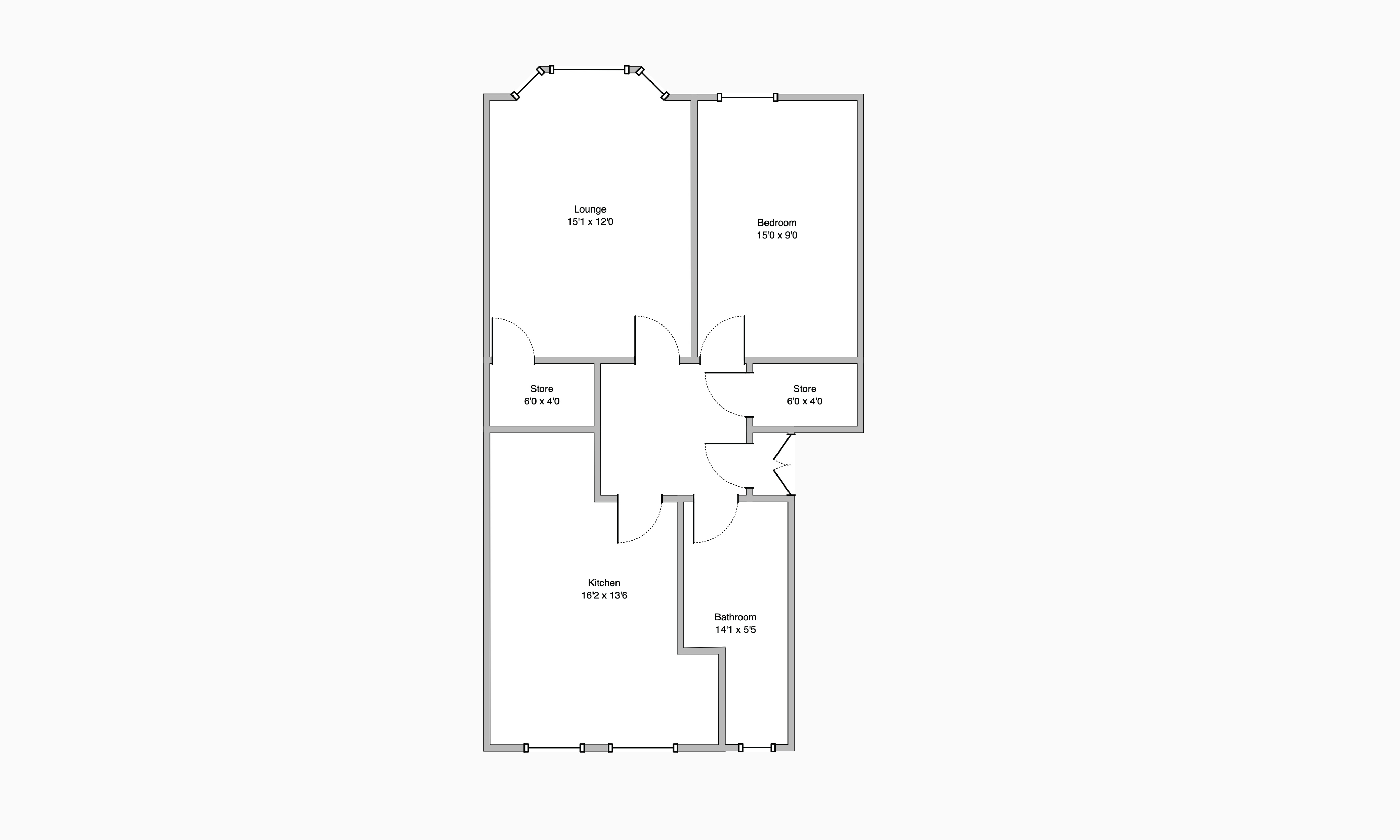 1 Bedrooms Flat for sale in Overdale Gardens, Flat 1/1, Langside, Glasgow G42