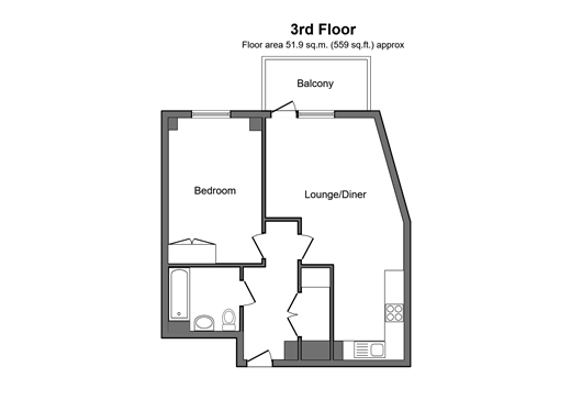 Linton Road Barking, London floorplan