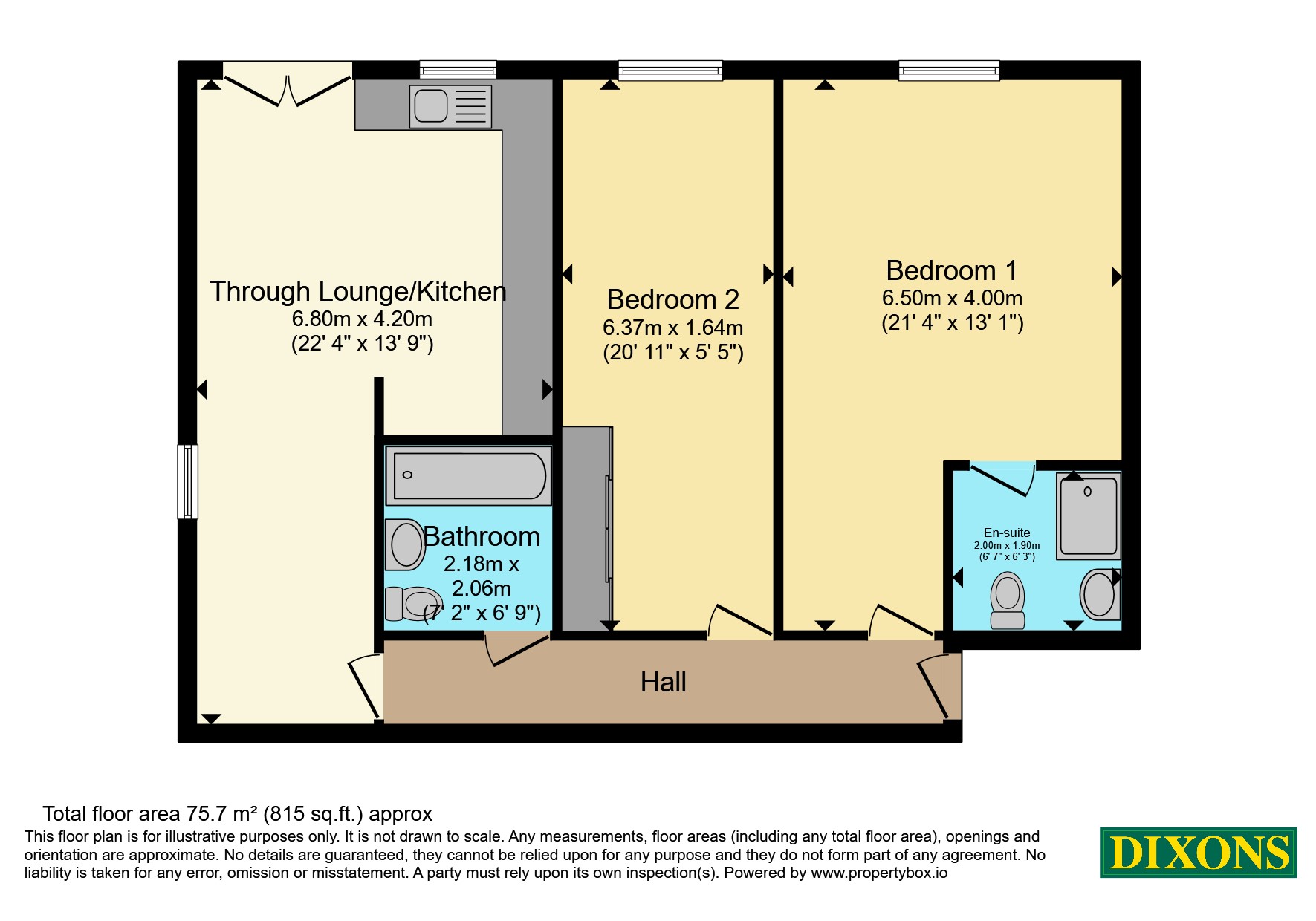 Flat 10, Saracen House, 62, Bloxwich Road South, West Midlands floorplan