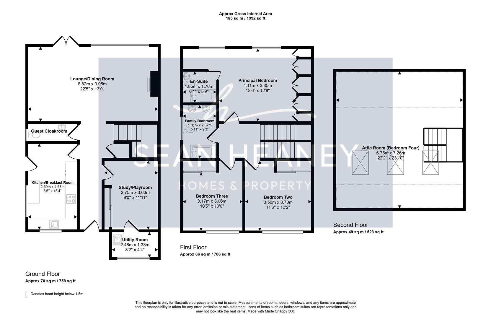 5, The Paddocks, Barnet floorplan