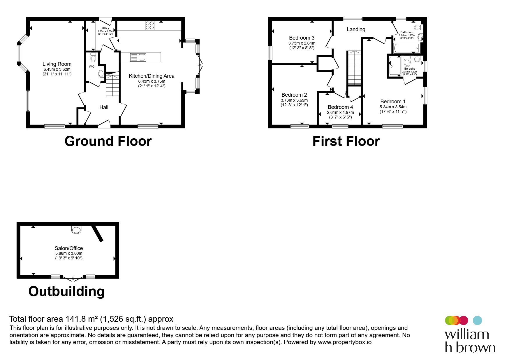 1, Alexandra Lane, Wakefield floorplan