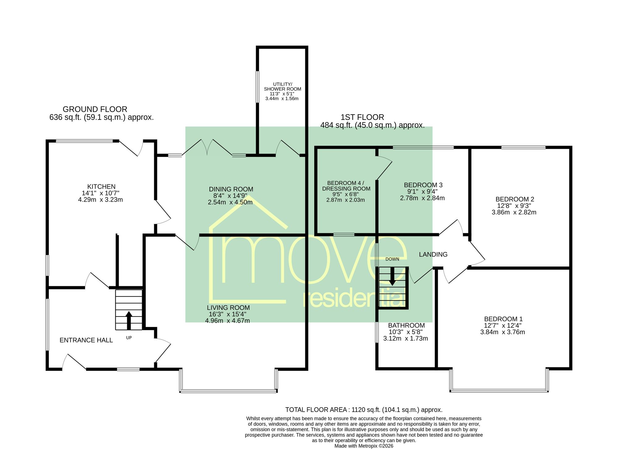 117 Pensby Road, Wirral floorplan