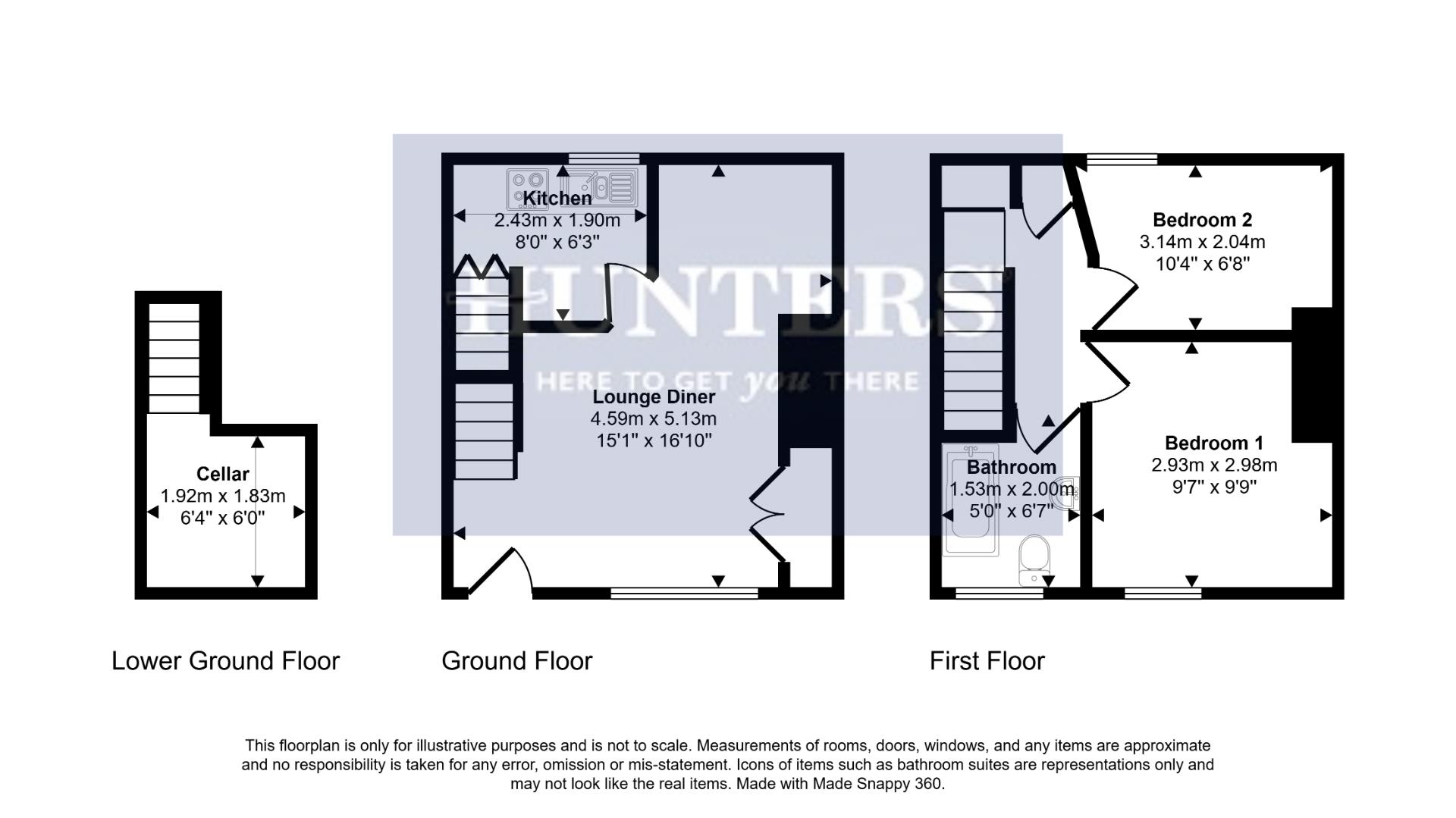 Campbell Street, Bradford floorplan