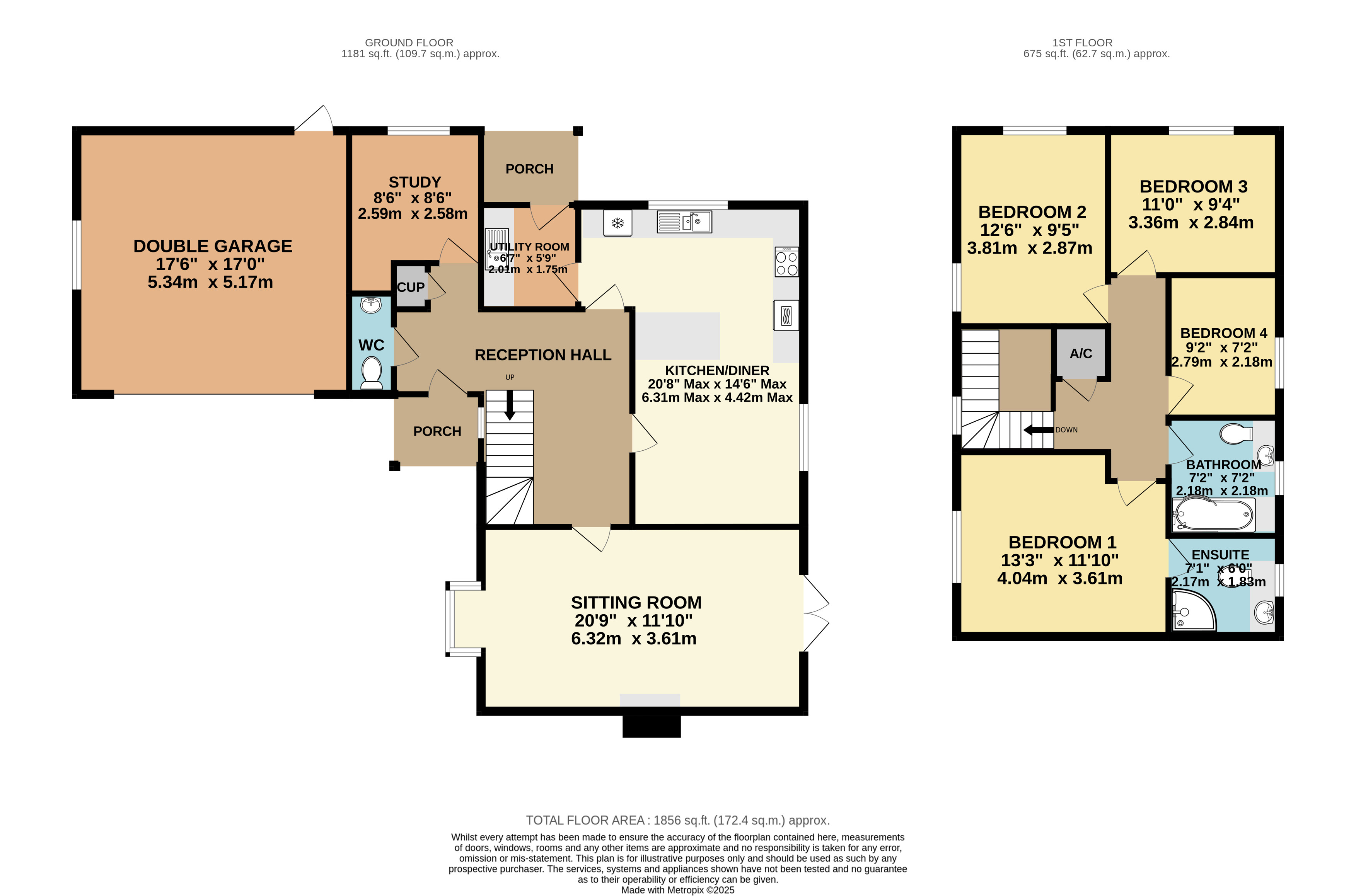 Fernbank,, Wood Lane, Minehead floorplan