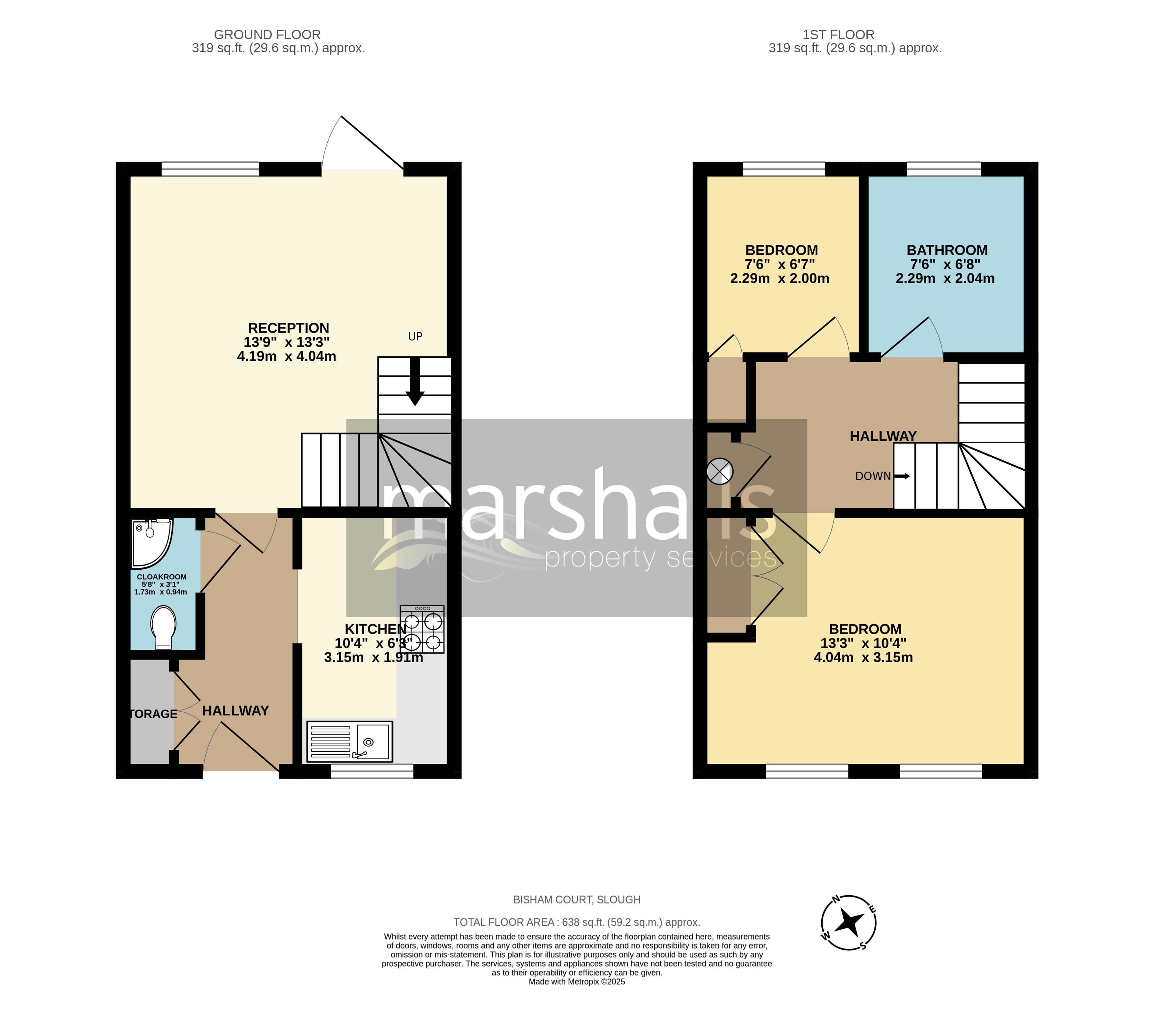 3, Bisham Court, Slough floorplan