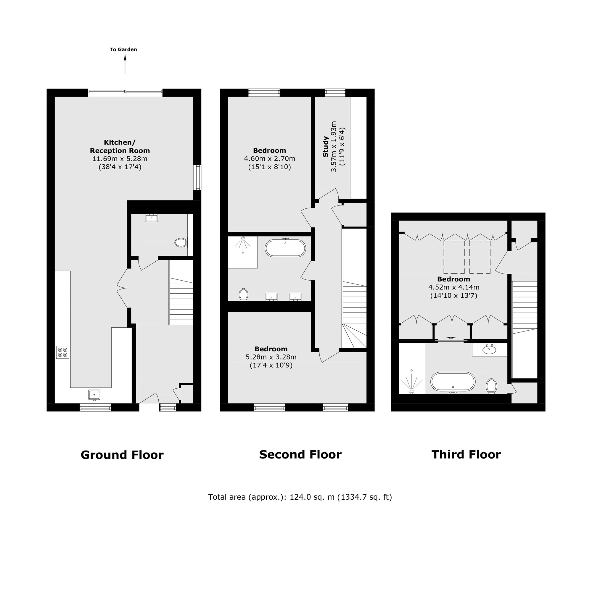 60D, Streatham High Road, Streatham floorplan