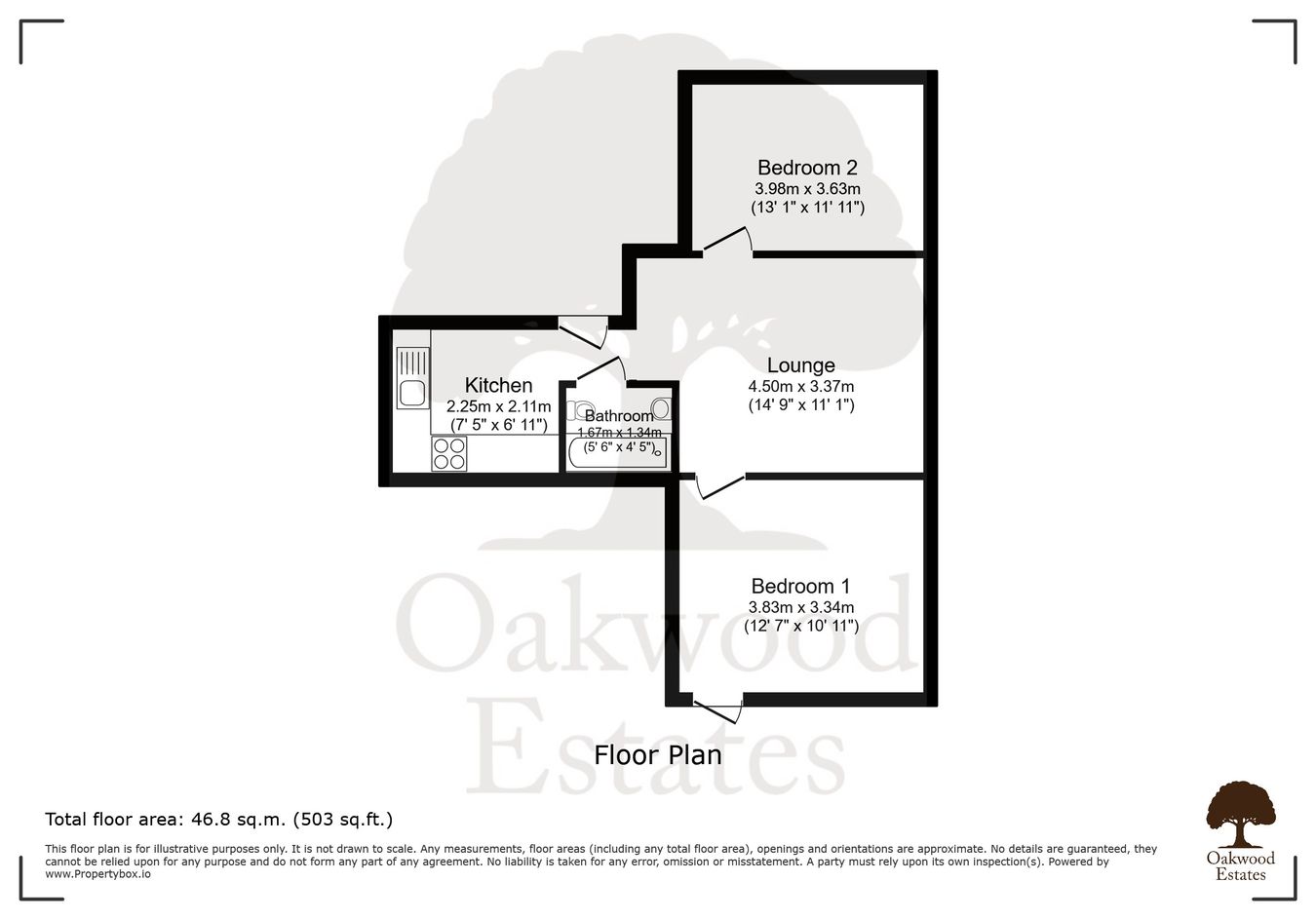 Flat 1, Baytree House, Sutton Lane, Langley floorplan
