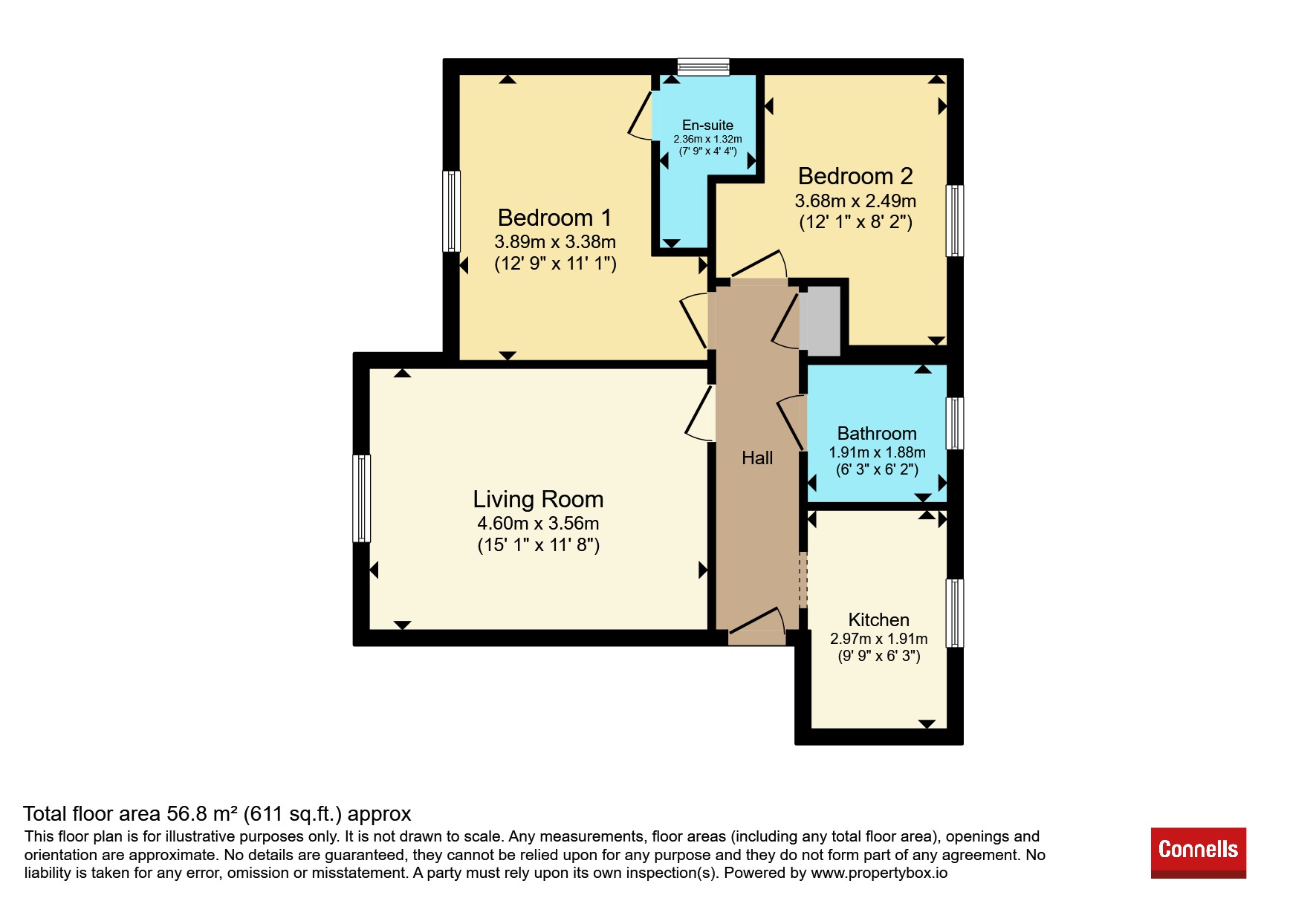 10, Old Park Avenue, Exeter floorplan