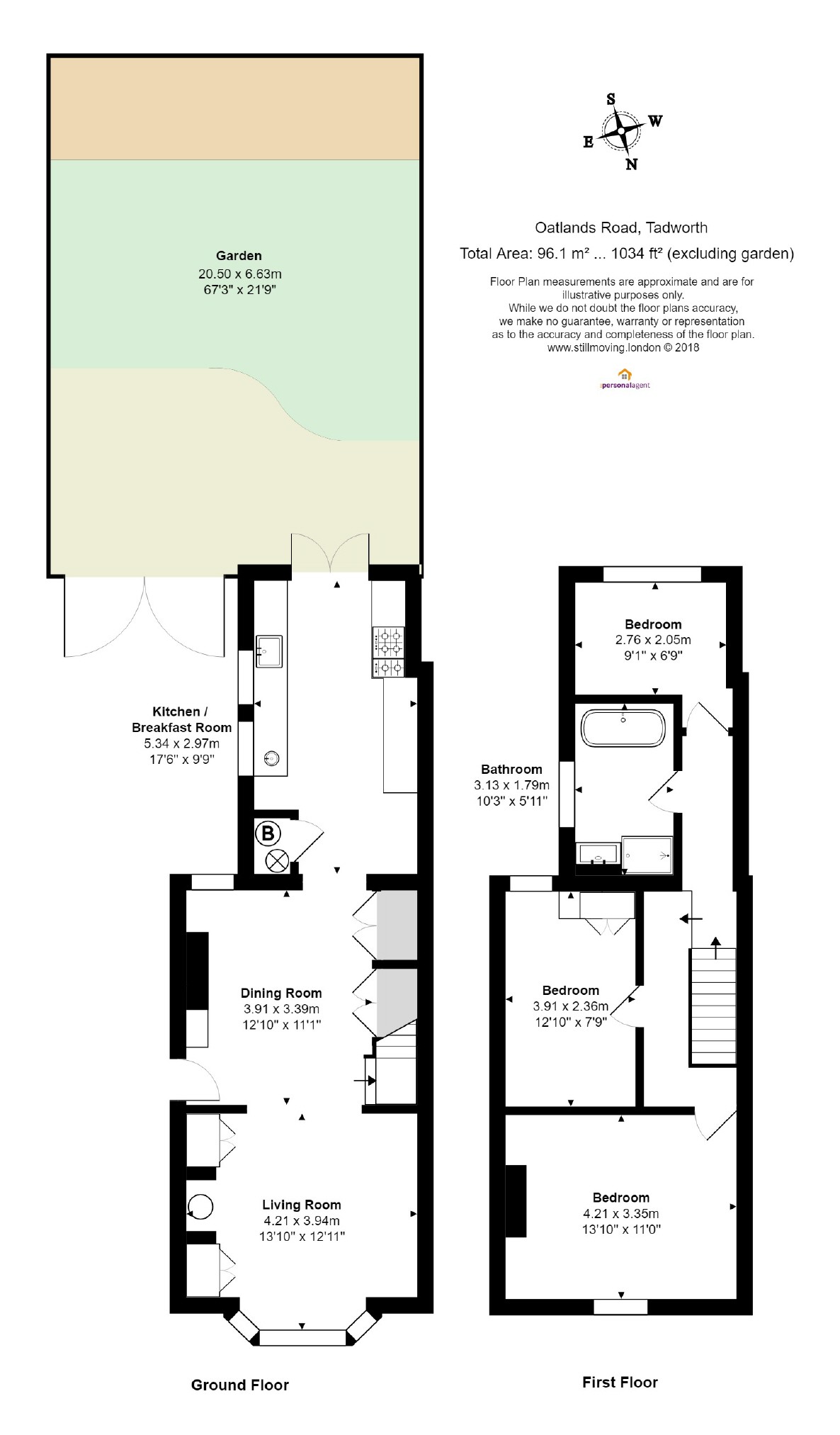 3 Bedrooms Semi-detached house for sale in Oatlands Road, Tadworth, Surrey KT20