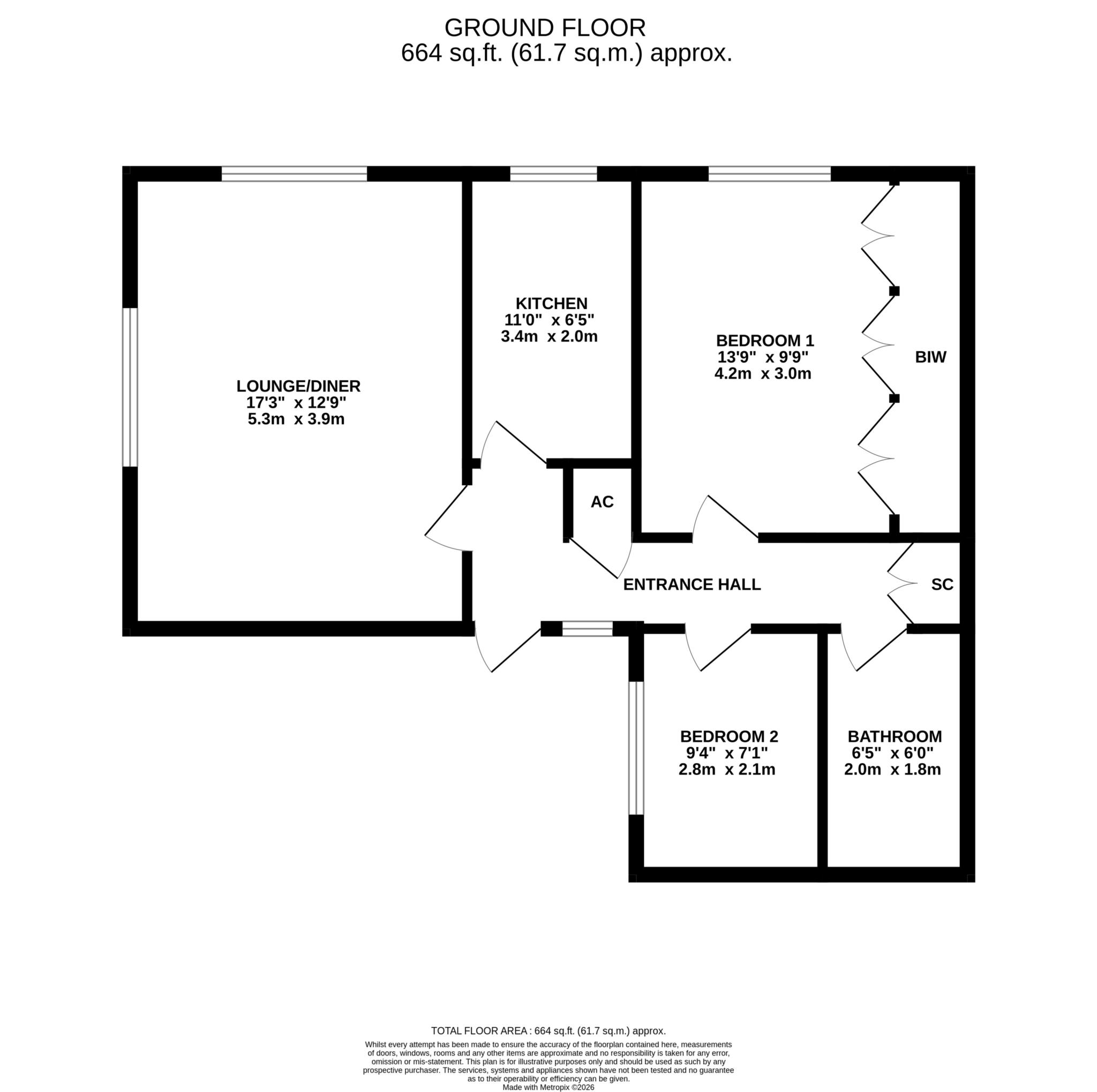 2, Broad Street, Newport Pagnell floorplan