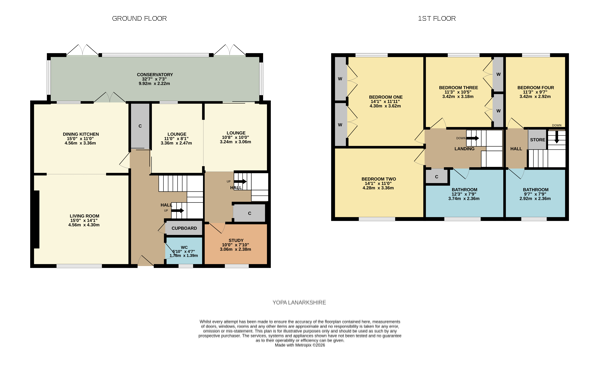 35, Staffa Drive, Airdrie floorplan