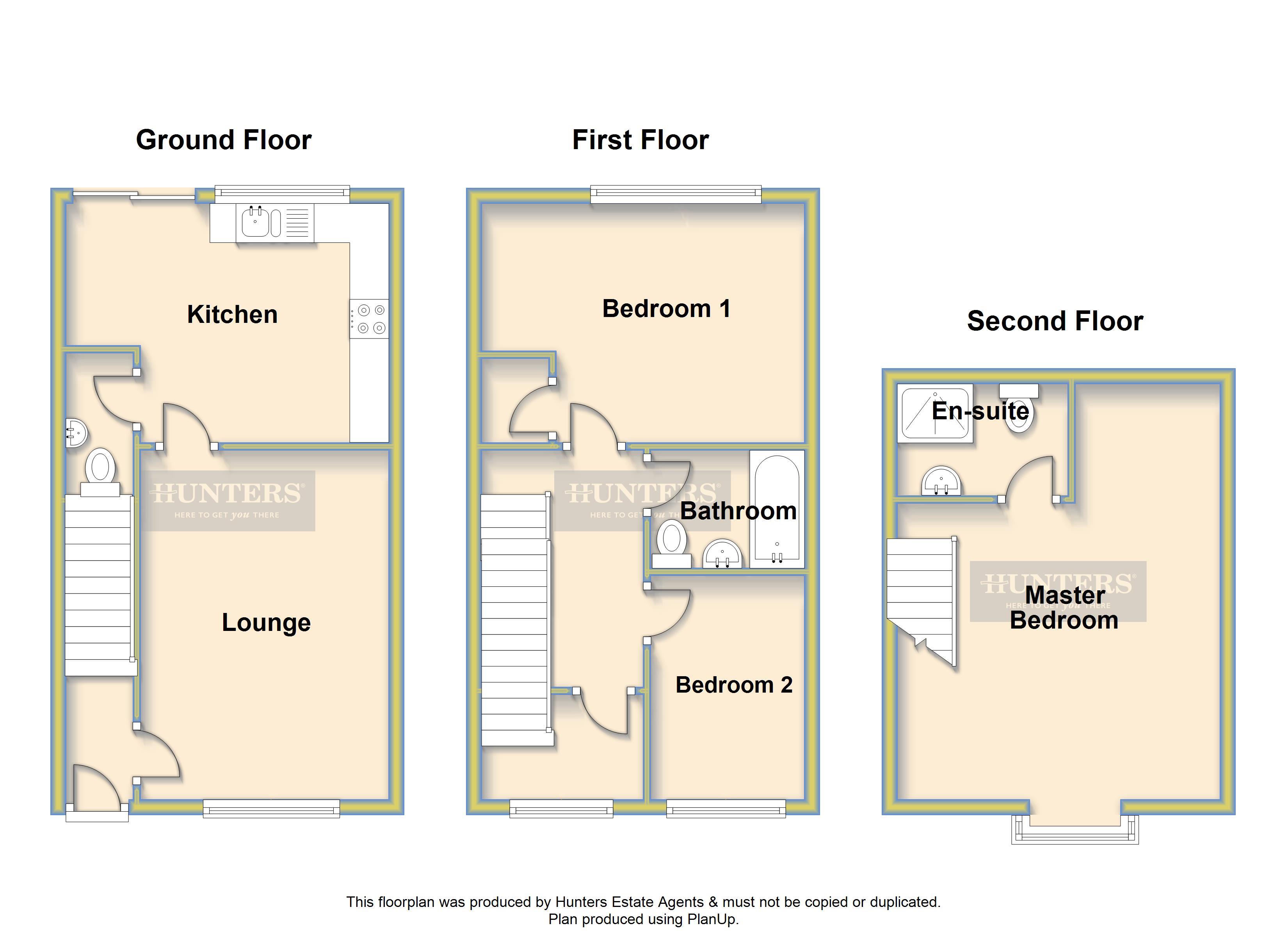 3 Bedrooms Terraced house for sale in Gifford Way, Darwen BB3