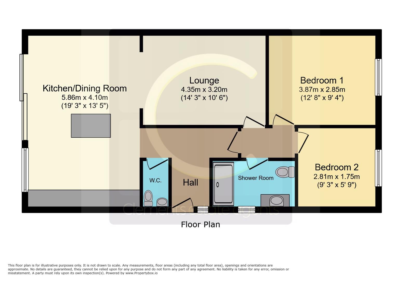 Abbots Rise, Kings Langley floorplan