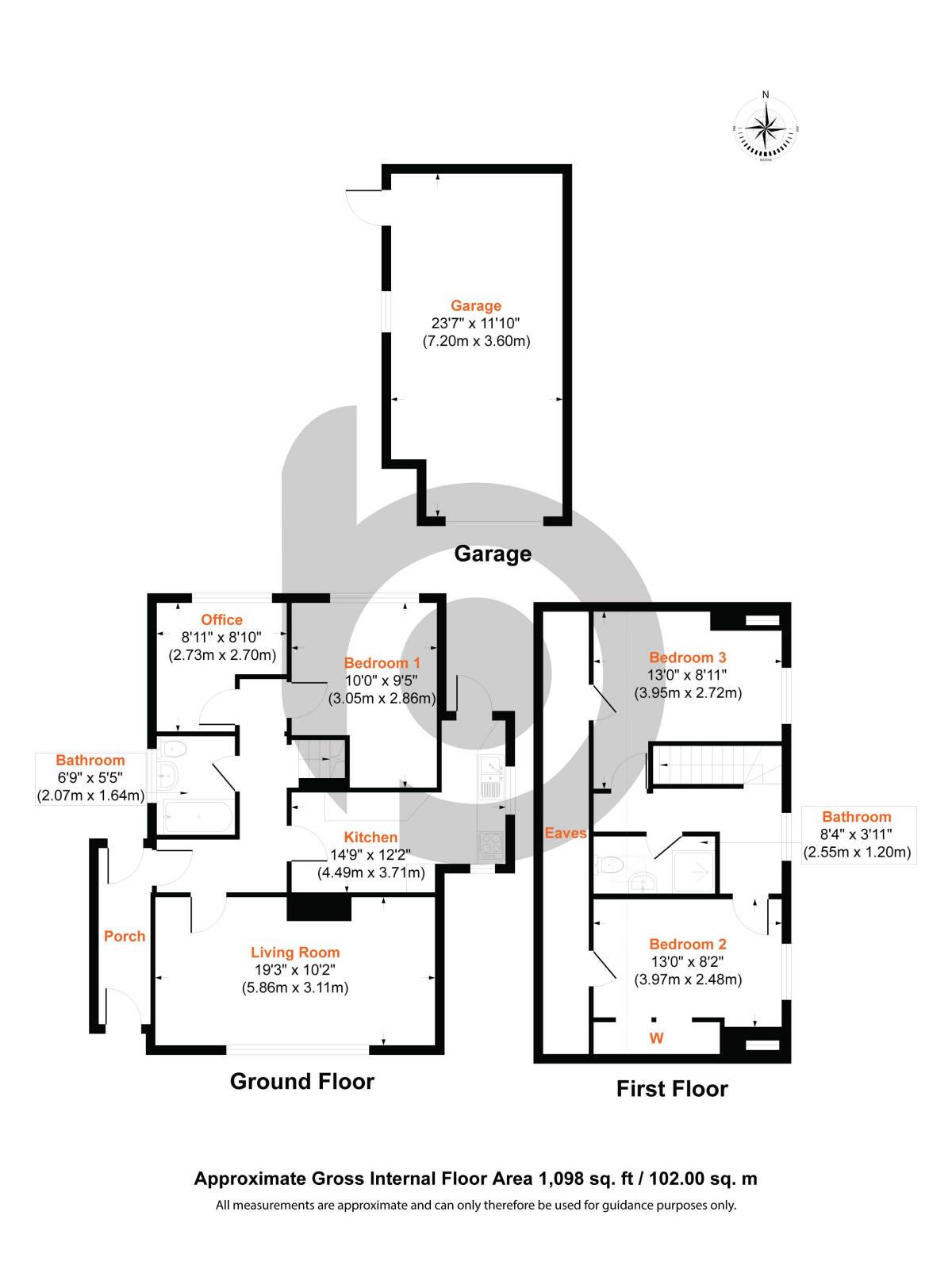 19, Westcliff Rd, Dorset floorplan