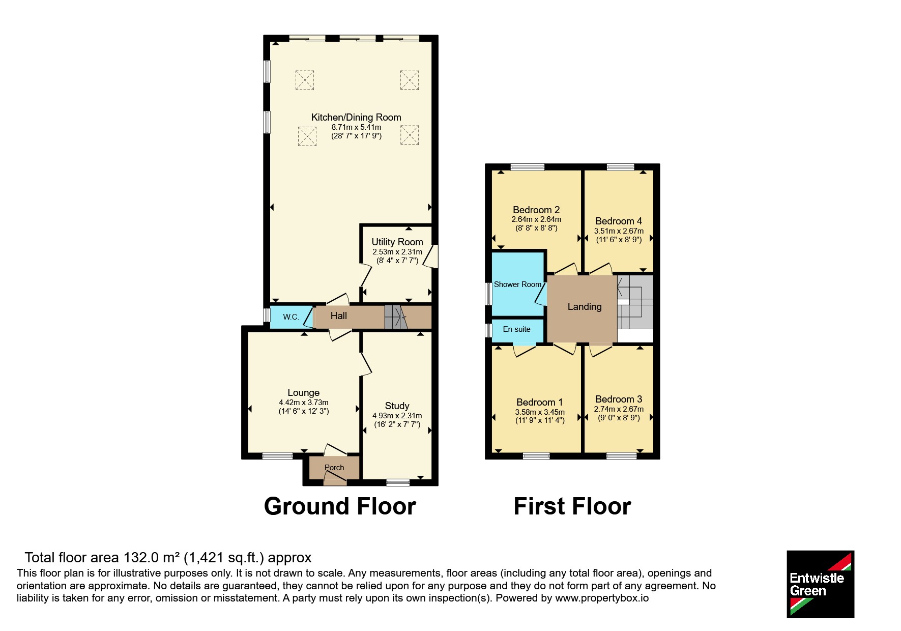 14, Mill Lane, Warrington floorplan
