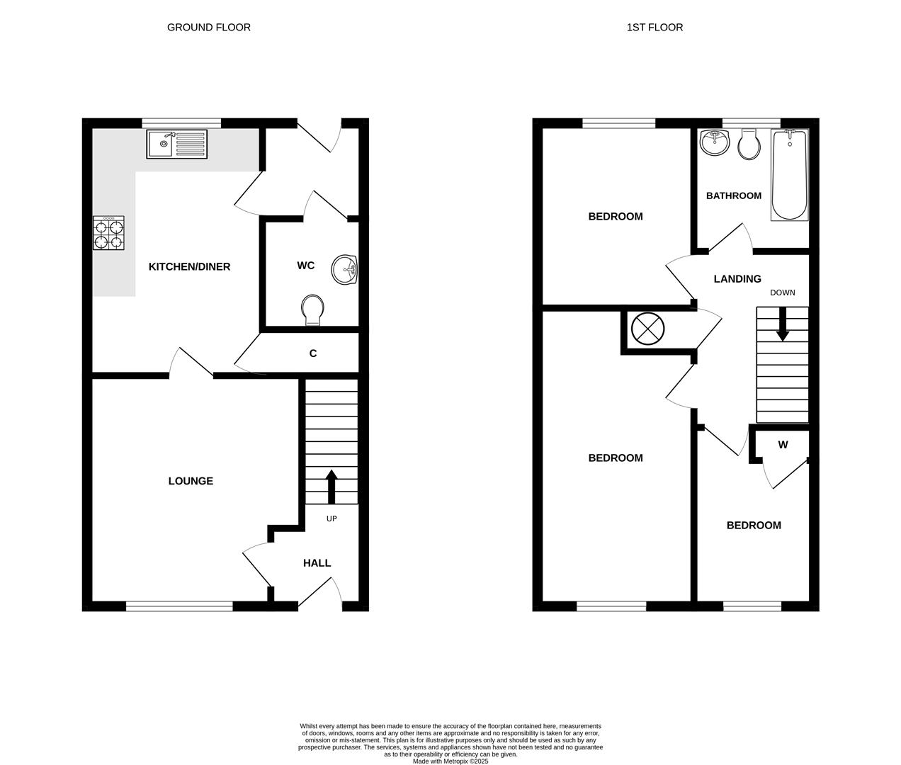19, Willoughby Way, Hayle floorplan