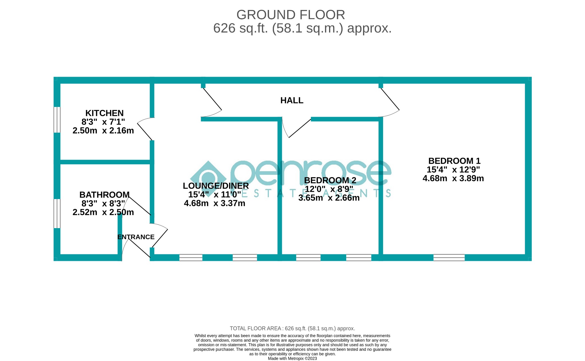 Shakespeare Road, Bedford MK40, 2 bedroom for sale