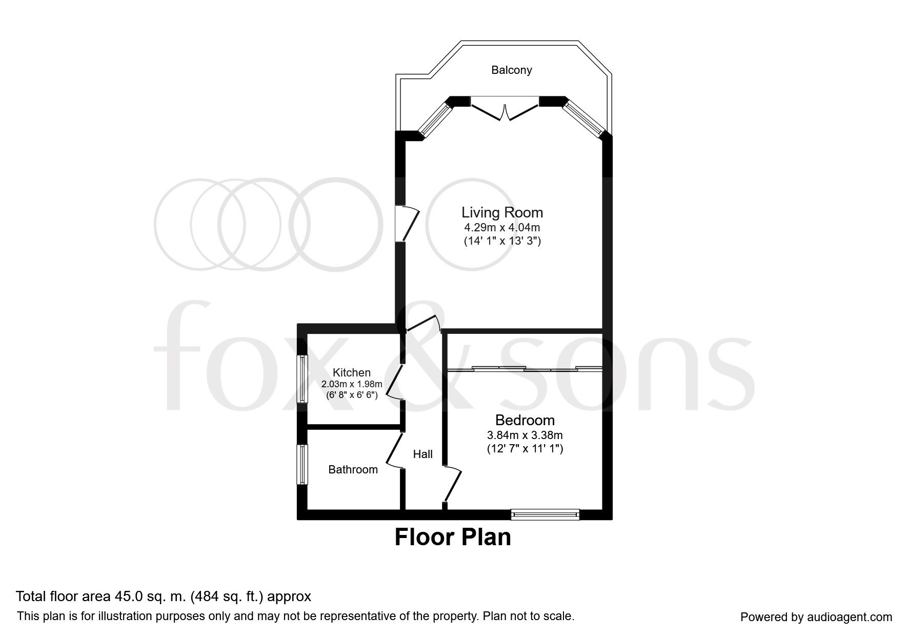 1 Bedrooms Flat for sale in Ranelagh Villas, Hove BN3